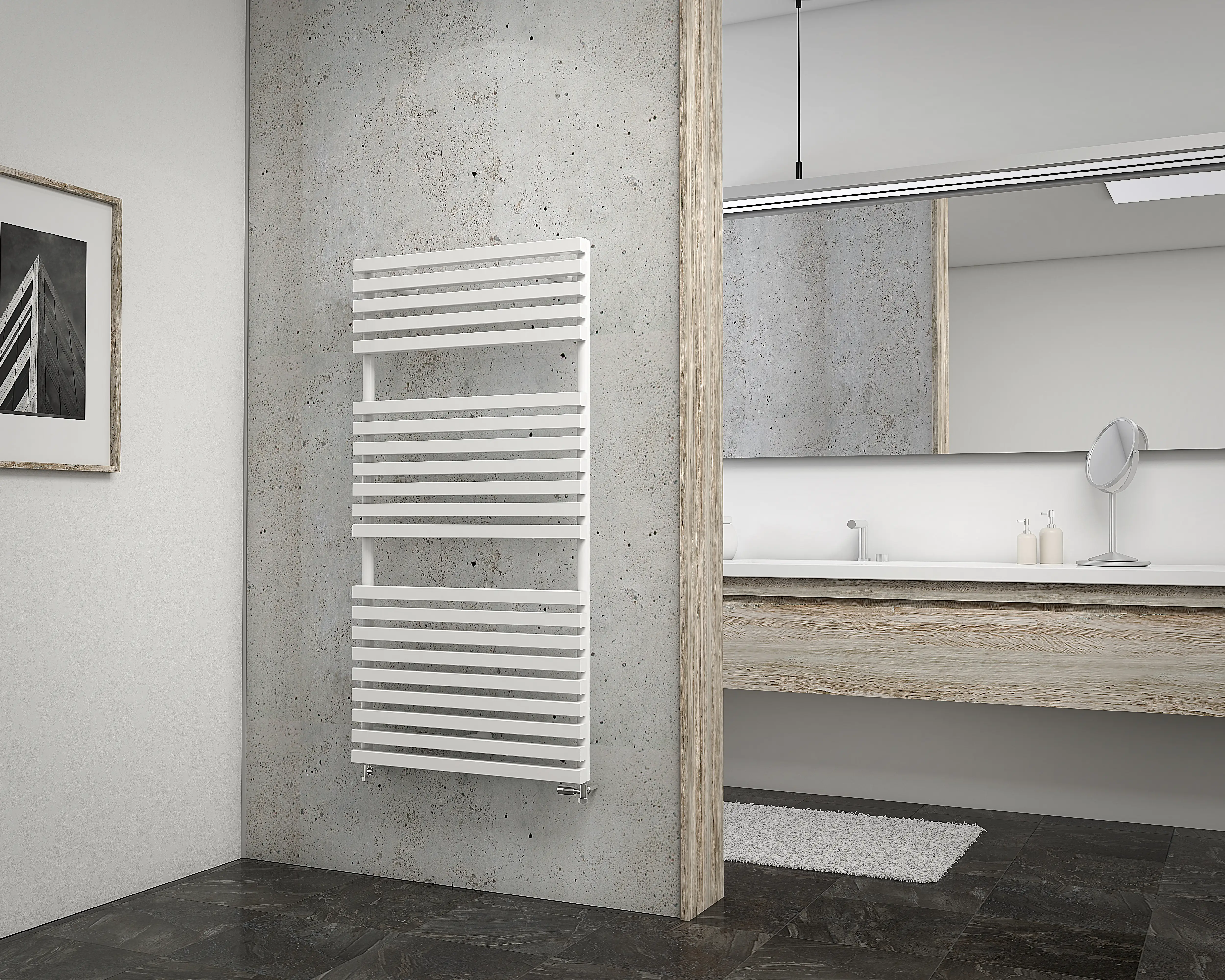 Schulte Badheizkörper Genf 118,2 x 60 cm 717 Watt