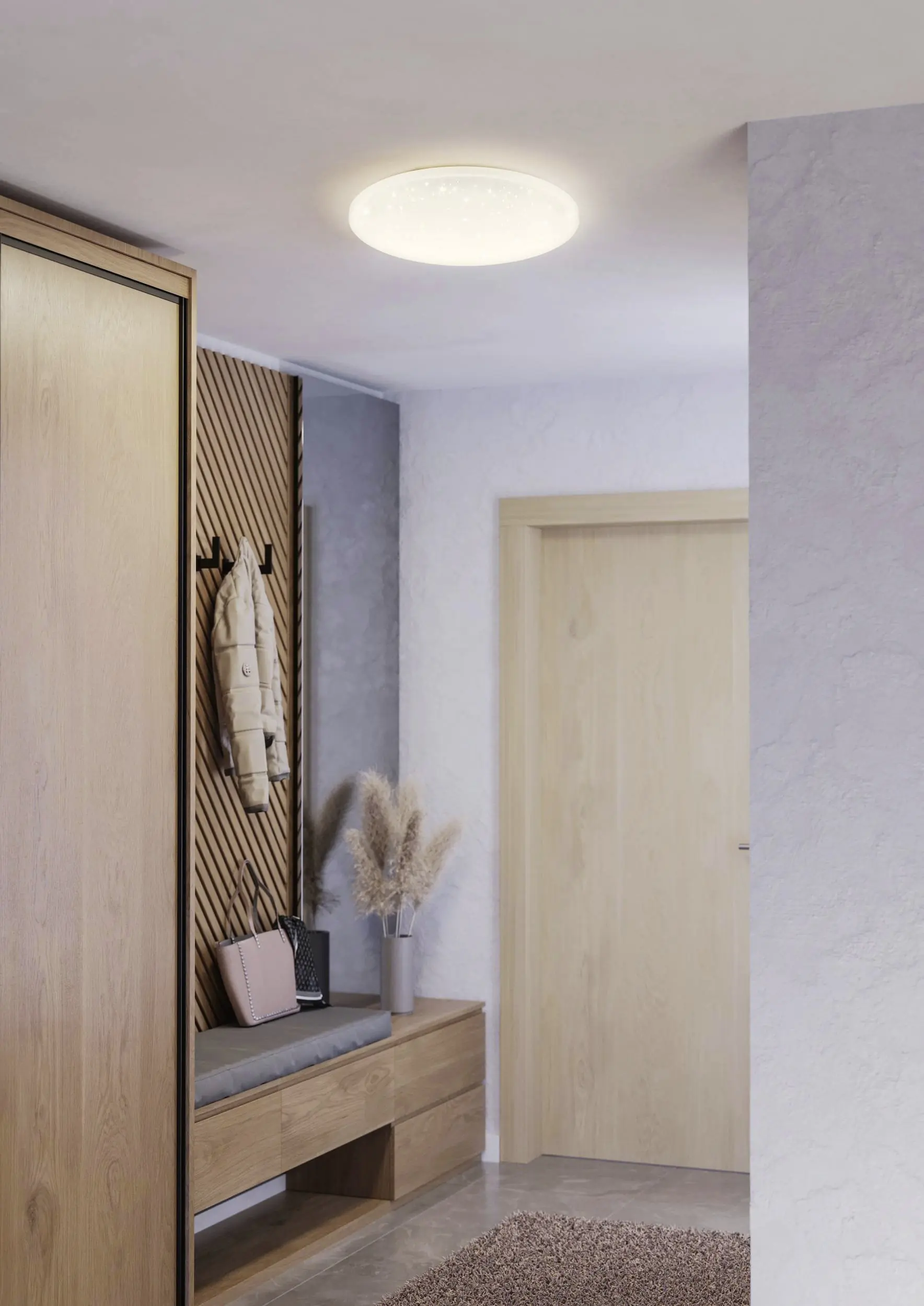 Eglo LED Deckenleuchte Pogliola weiß Ø 43 x 7 cm warmweiß-kaltweiß