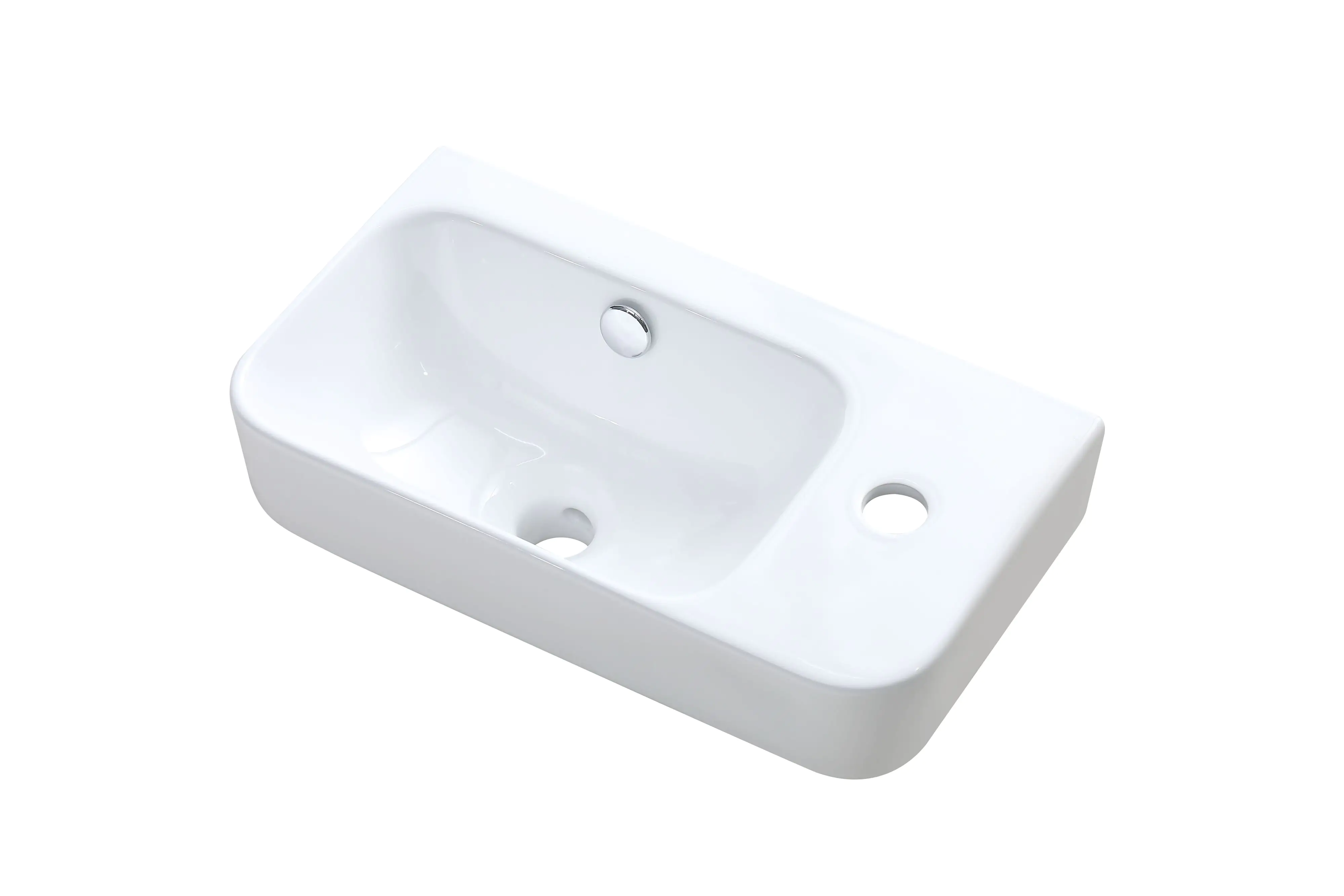 Primaster Keramikwaschbecken 45 cm Volo weiß Primaster Keramikwaschbecken 45 cm Volo weiß