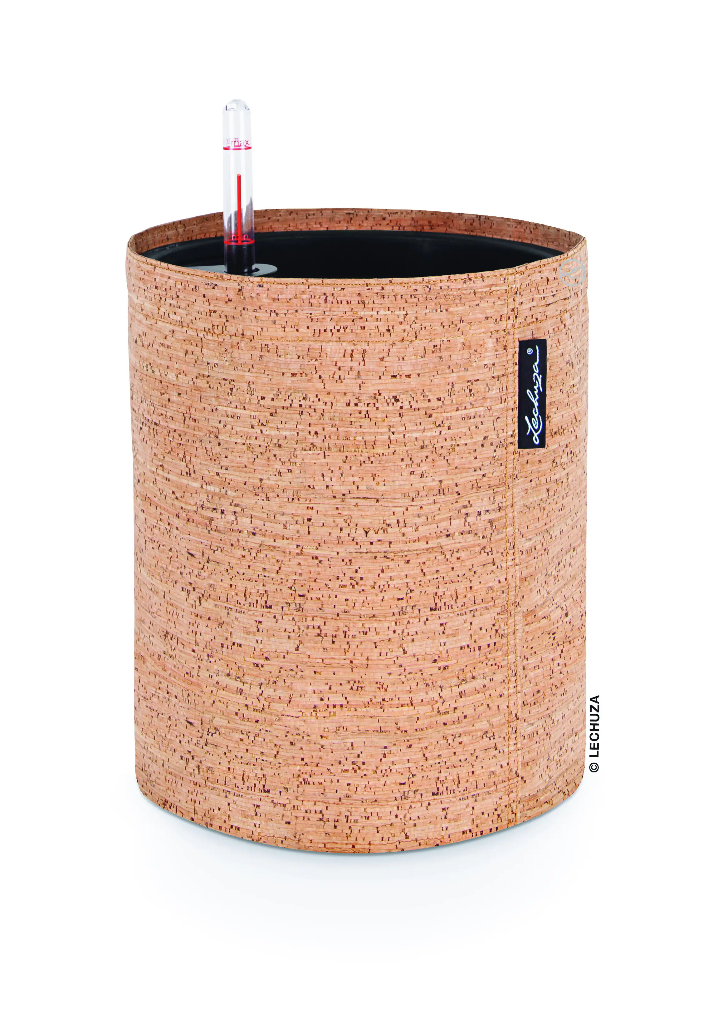 Lechuza Pflanztopf Trendcover 23 cm Kunstleder Kork natur hell