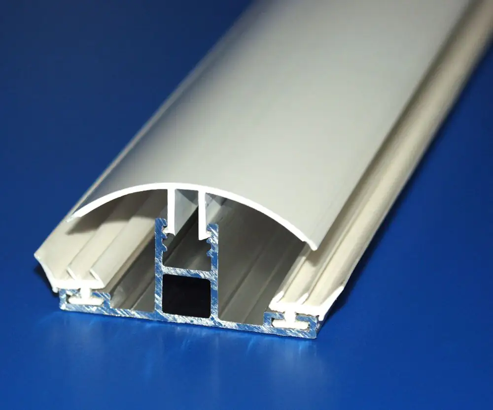 Gutta PVC-Verbindungsprofil Gutta PVC Klemm-Verbindungsprofil 2500 mm weiß für 10, 16 mm Hohlkammerplatte
