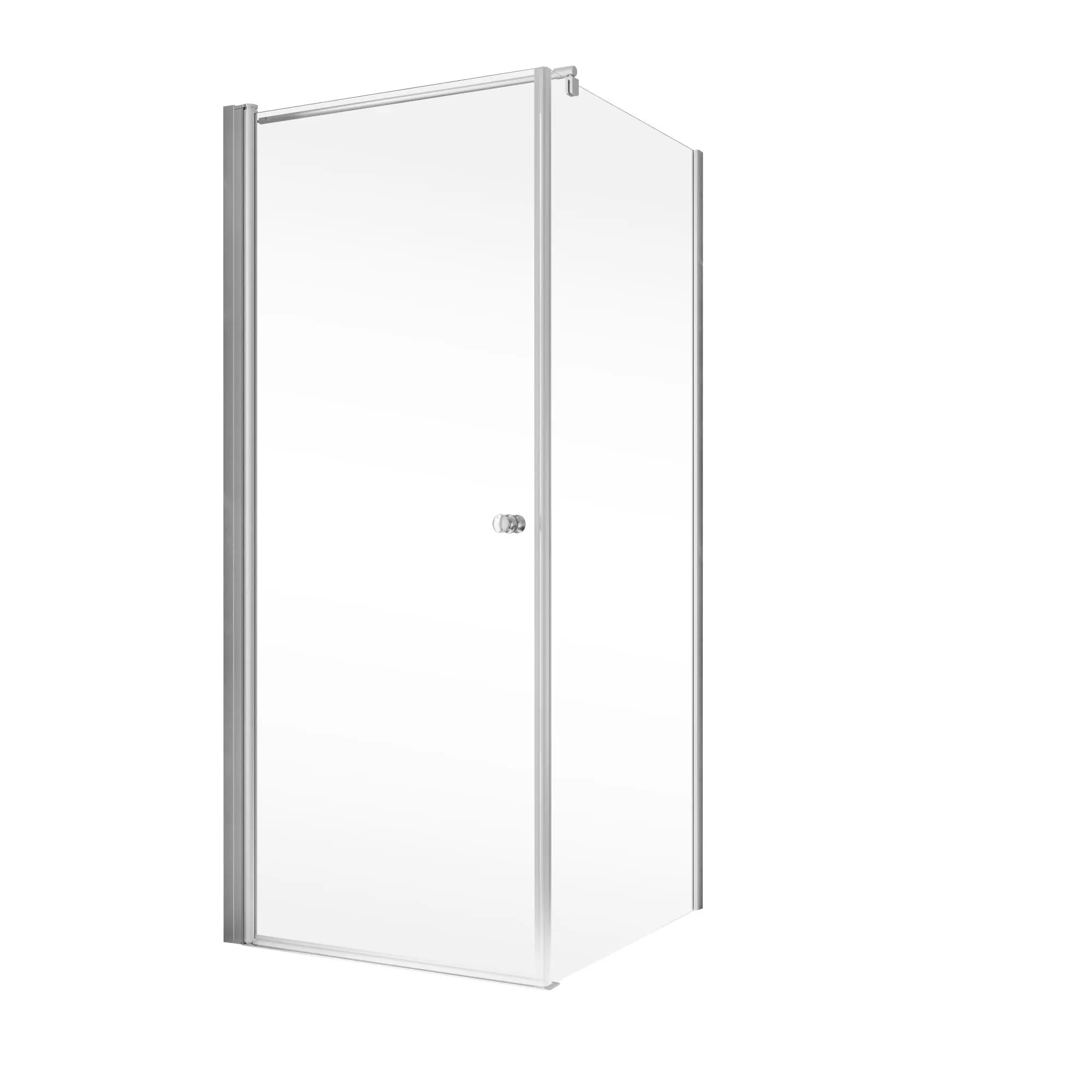 Schulte Eckdusche Garant 2.0 90 x 90 x 200 cm Alu-Natur klar hell