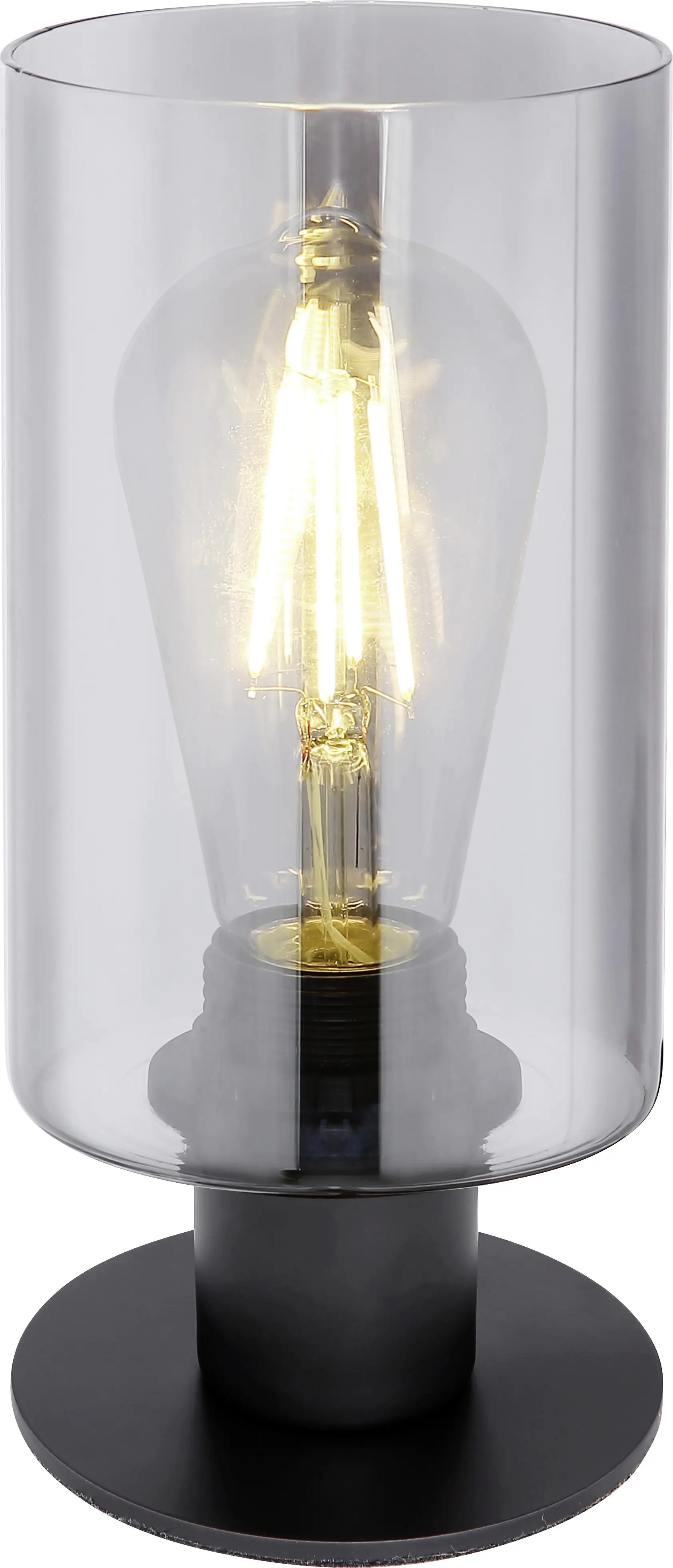 Globo Tischleuchte Hadera schwarz 21,5 x 10 cm