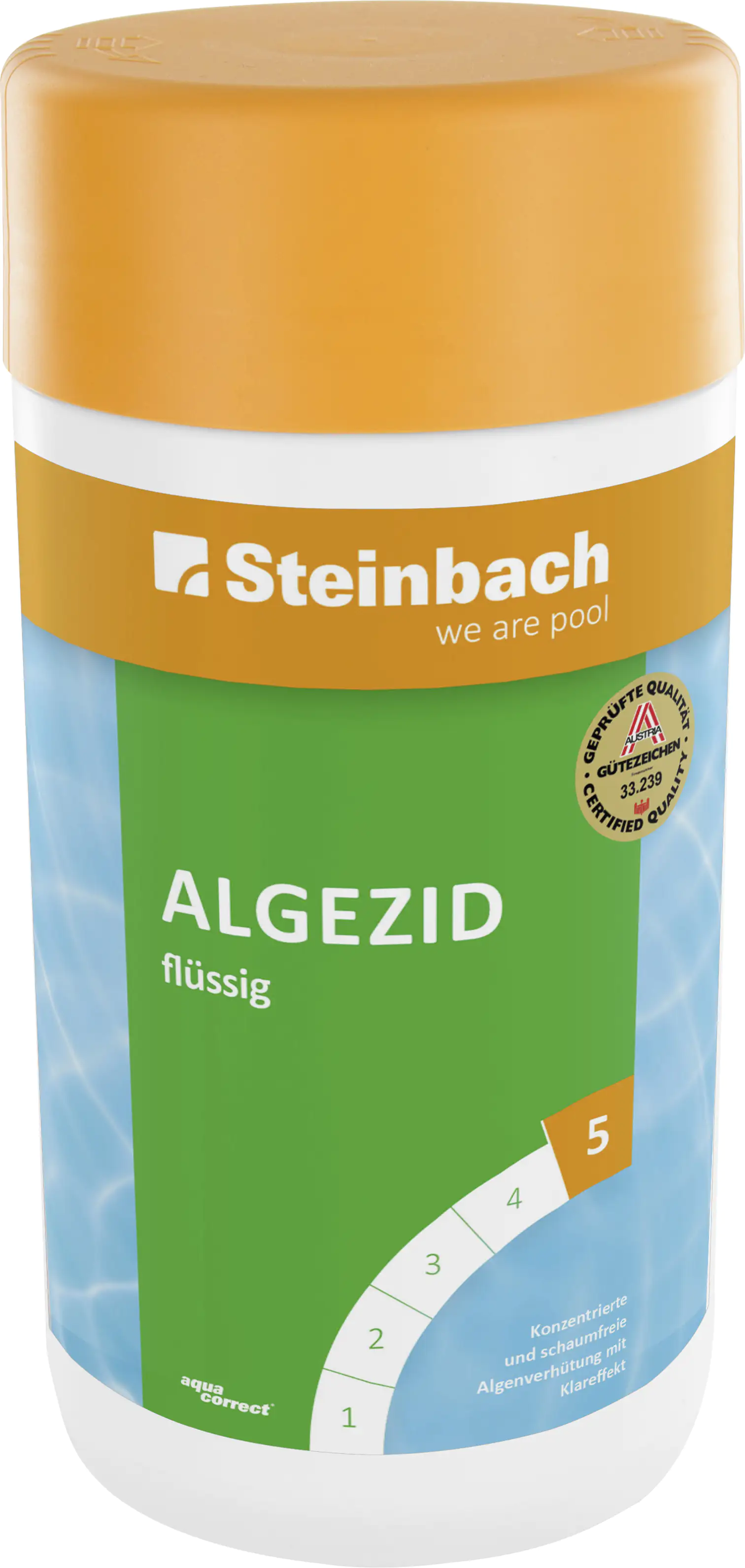 9008748535038 Steinbach Poolpflege Algezid 1 L, Algenverhütung, flüssig