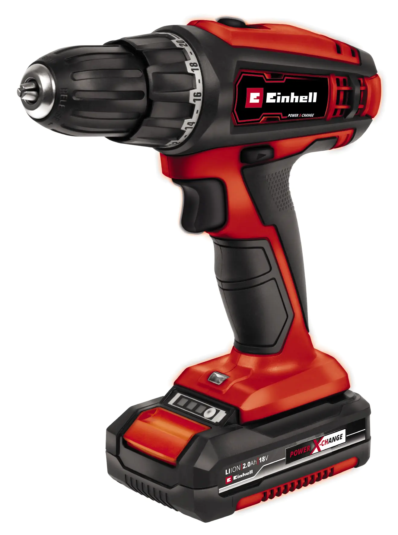 Einhell Akku-Bohrschrauber TC-AS 18 V Li 2,0 Ah inkl. Akku & Ladegerät