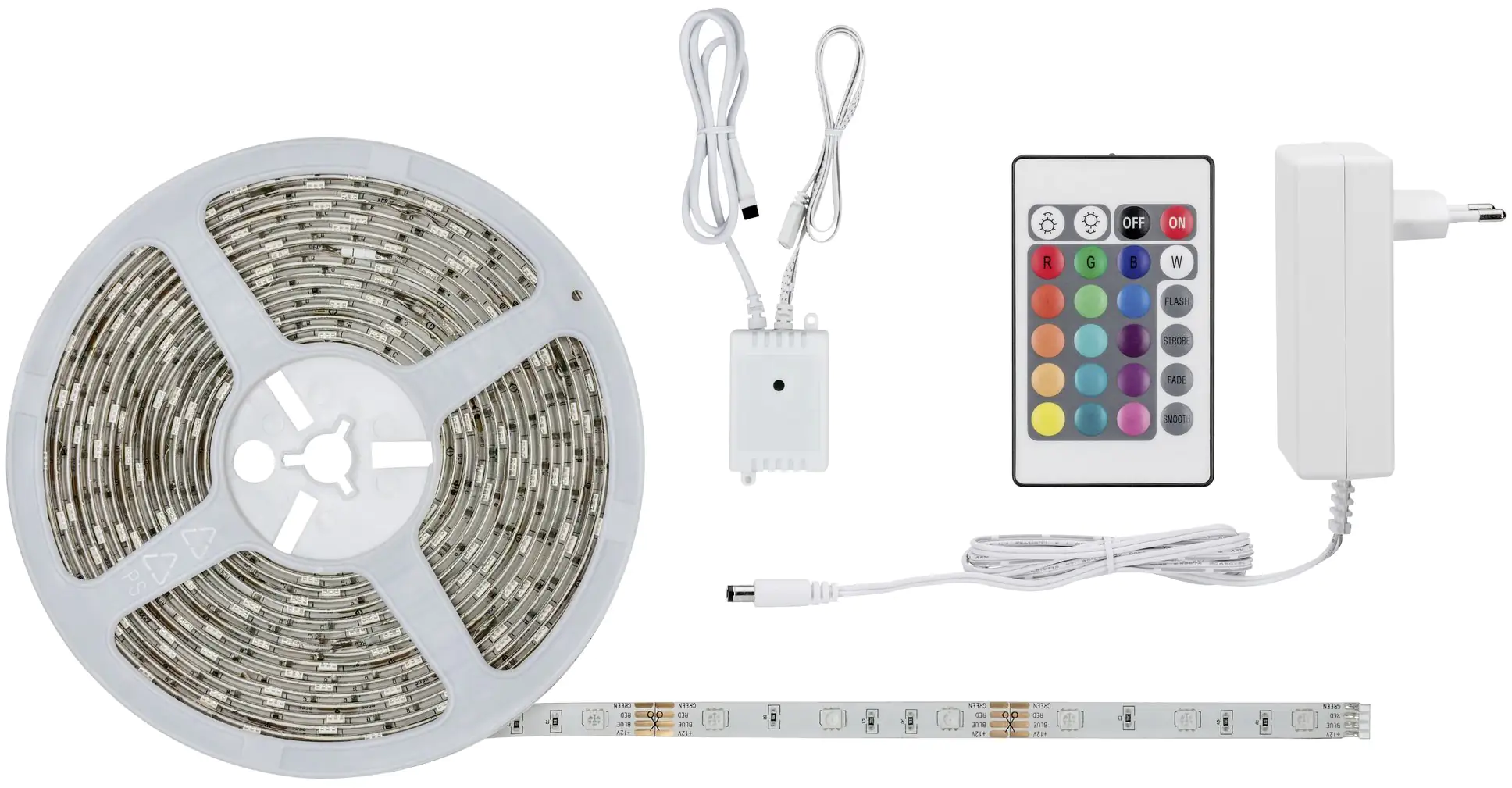 Paulmann SimpLED-Stripe Set weiß 7,5m RGB