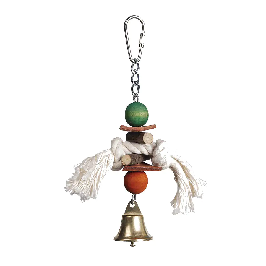 Ollesch Papageienspielzeug 17 cm bunt