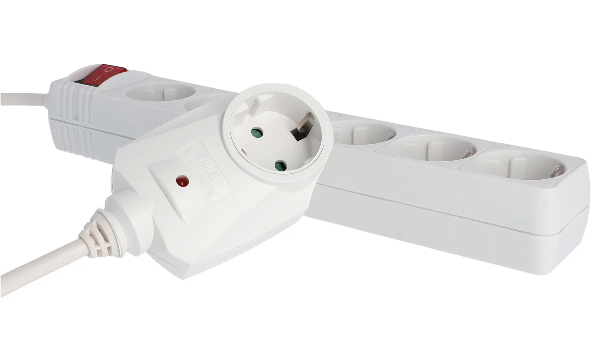 Unitec Tischsteckdose 6-fach mit Schalter 2 m Unitec Tischsteckdose 6-fach mit Schalter 2 m