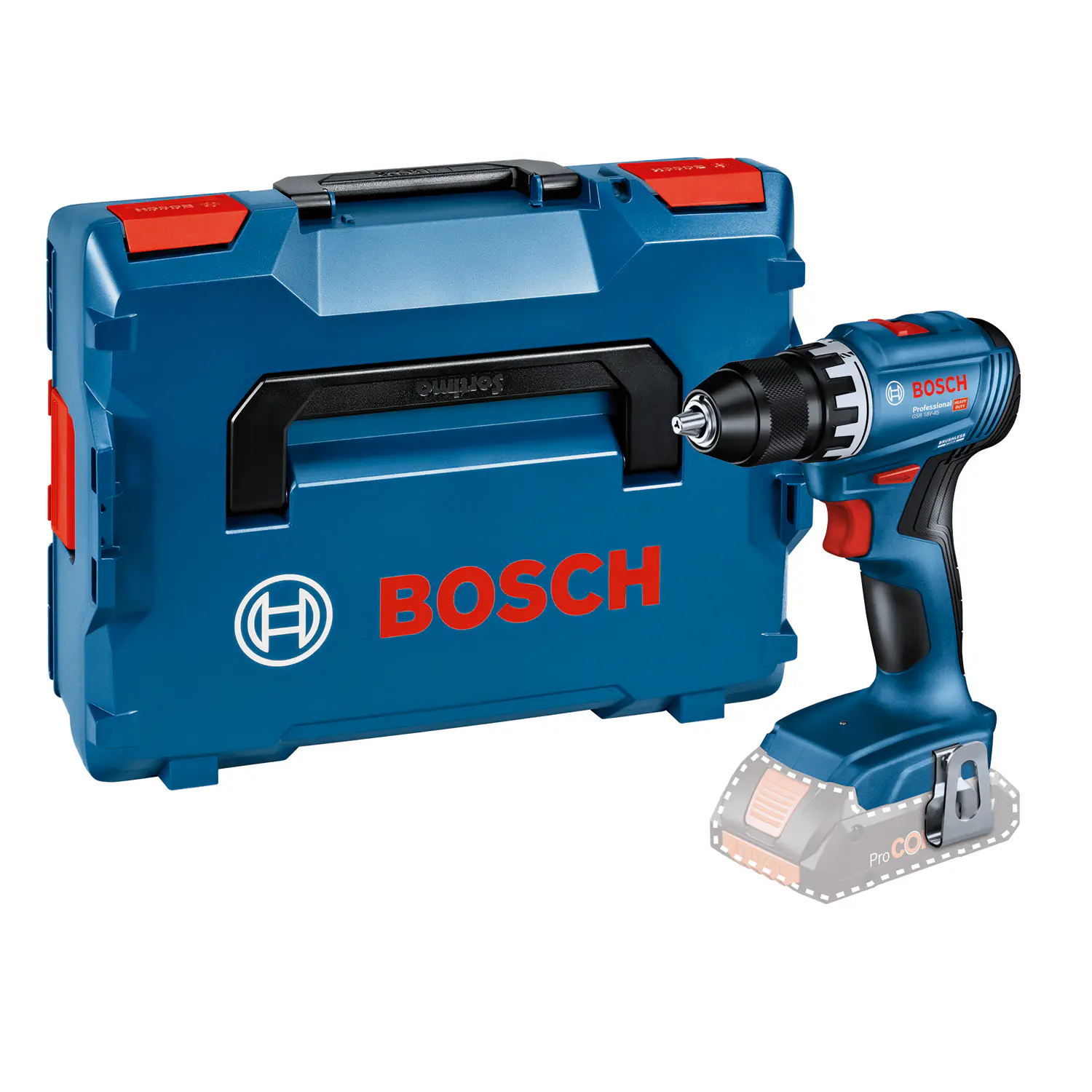 Bosch Akku-Bohrschrauber GSR 18 V-45 ohne Akku und Ladegerät