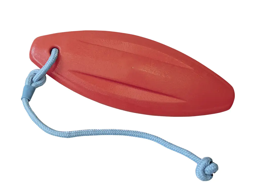 4033766615214 Nobby Hundespielzeug schwimmfähig TPR Lifeboard mit Seil 26 cm