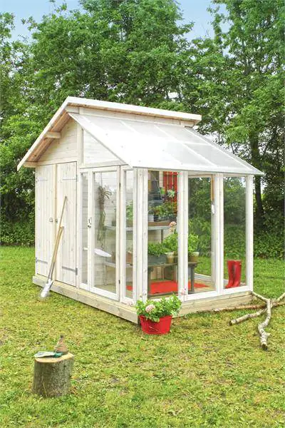 Plus Geräteraum Glasanbau 316 x 208 x 295 cm