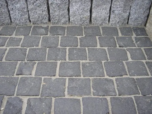 Pflasterstein Basalt 9 x 9 x 9 cm schwarz