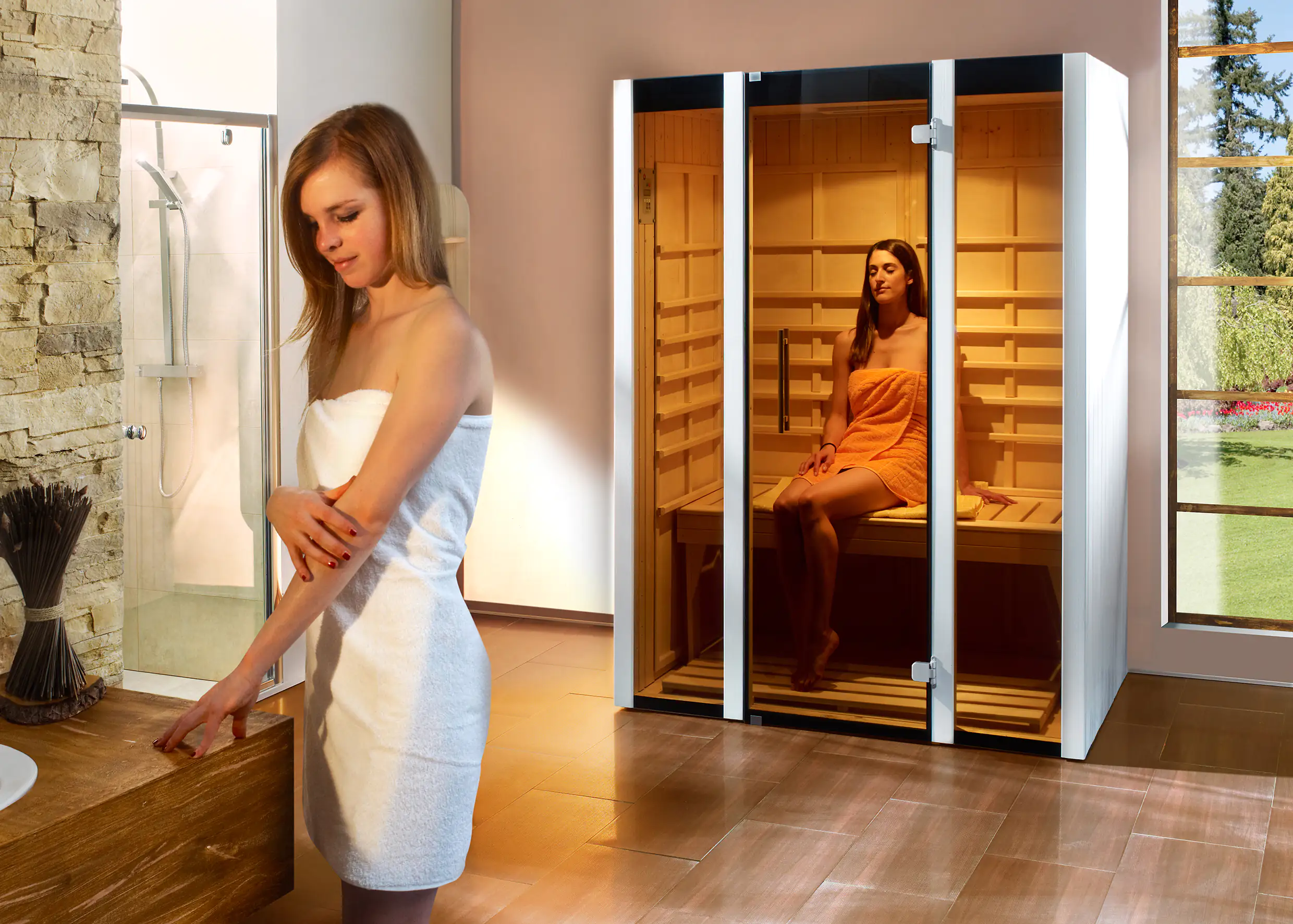 Weka Infrarotkabine OSBY 1 2490 Watt