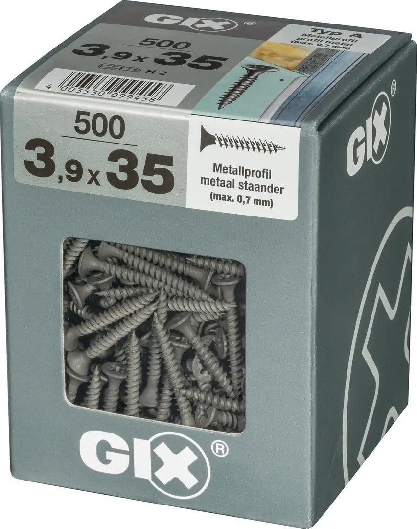 Spax Schnellbauschrauben 3.9 x 35 mm PH 2 Feingewinde - 500 Stk. Spax Schnellbauschrauben 3.9 x 35 mm PH 2 Feingewinde - 500 Stk.