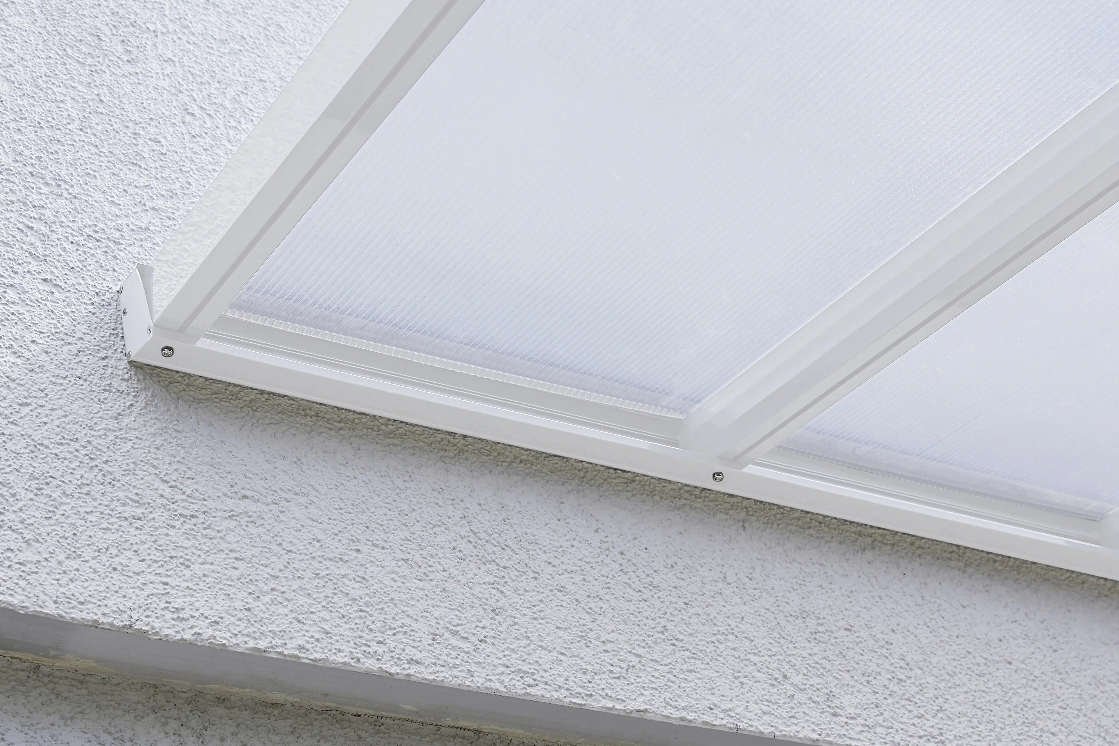 4003412103433_1348762 Gutta Terrassenüberdachung Basic 426x306cm weiß