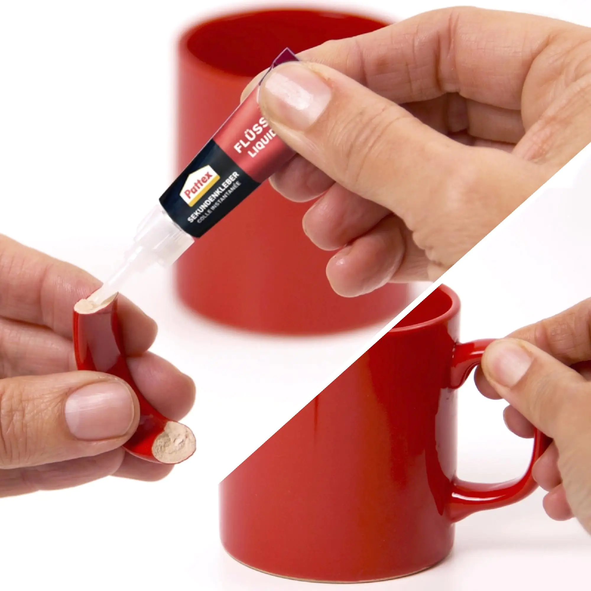 Pattex Sekundenkleber Flüssig 3 g Tube, trocknet transparent Pattex Sekundenkleber Flüssig 3 g Tube, trocknet transparent