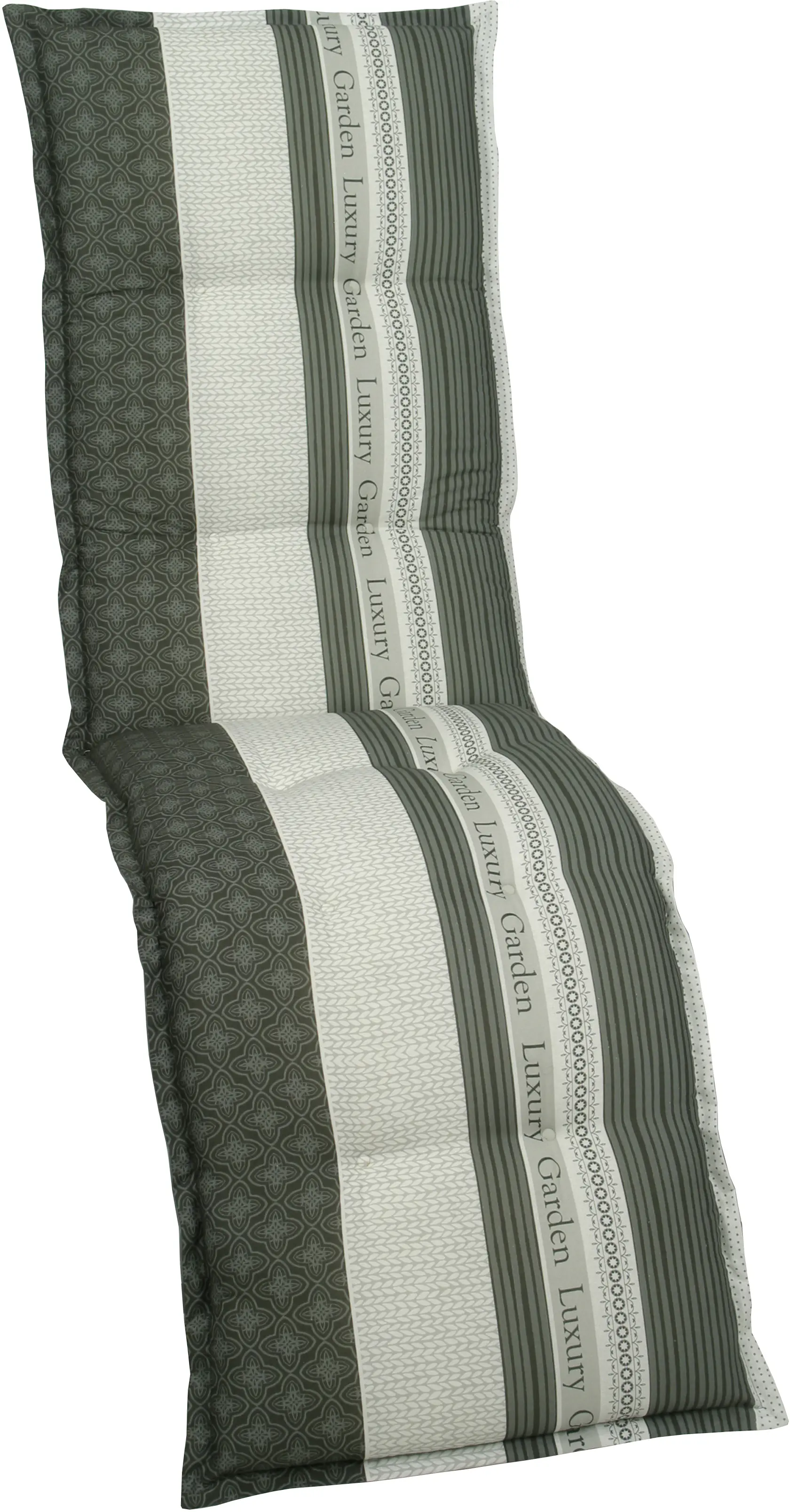 GO-DE Relax-Auflage 170 x 50 x 8 cm, grau, anthrazit