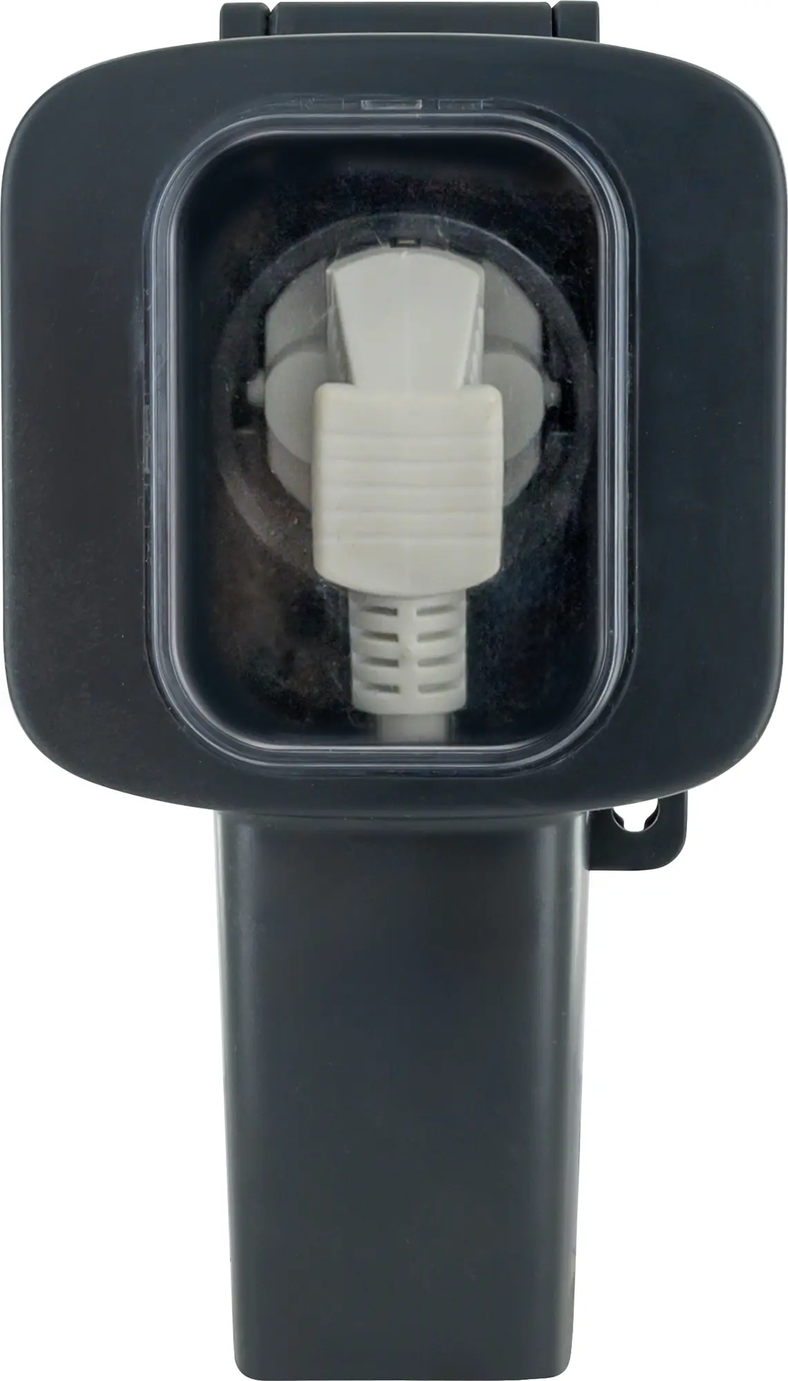 Schwaiger Aufputz-Steckdose 1-fach mit Gelenk IP66 waagerecht