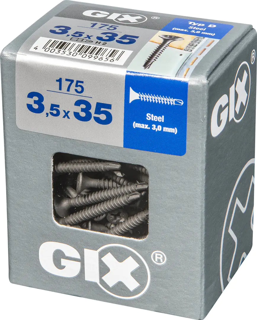 Spax Schnellbauschrauben 3.5 x 35 mm PH 2 - 175 Stk. Spax Schnellbauschrauben 3.5 x 35 mm PH 2 - 175 Stk.