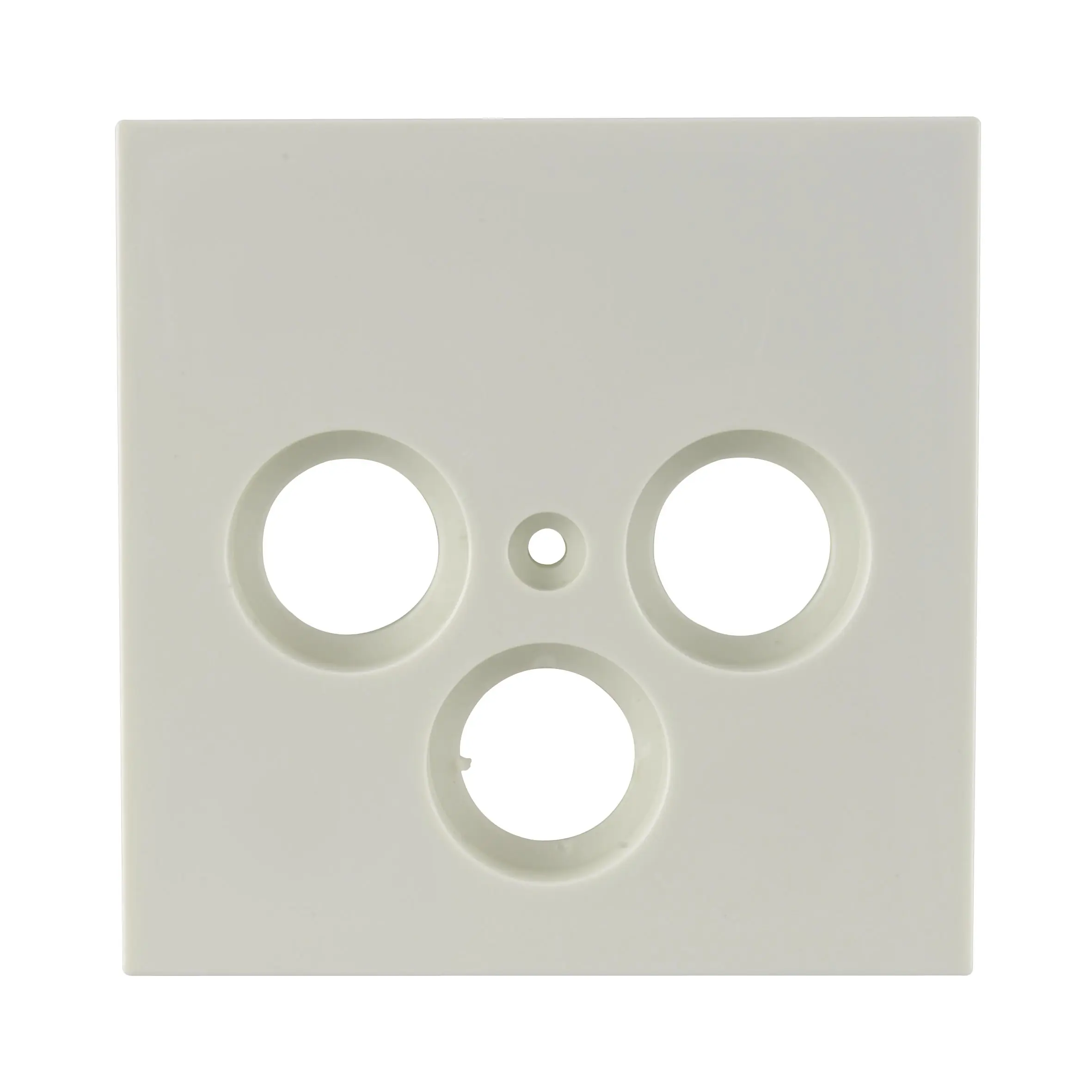 Unitec SAT/TV-Abdeckung Valencia alpinweiß