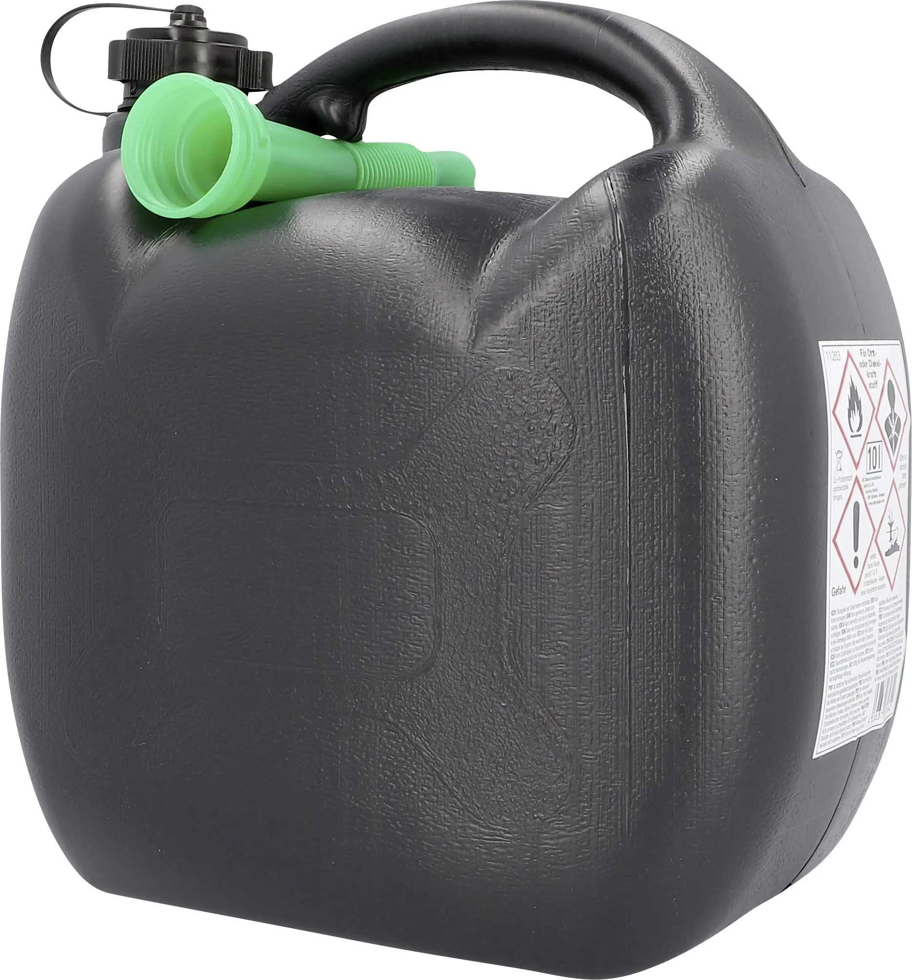 Cartrend Benzinkanister 10 Liter Volumen mit Einfüllstutzen Cartrend Benzinkanister 10 Liter Volumen mit Einfüllstutzen