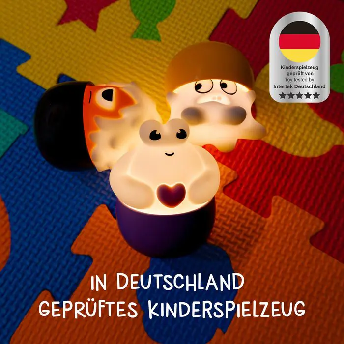 MegaLight Mini Lichter Eggy´s Mystery Lights Serie 2 Dimmbar mit Akku 9-fach Sortiert