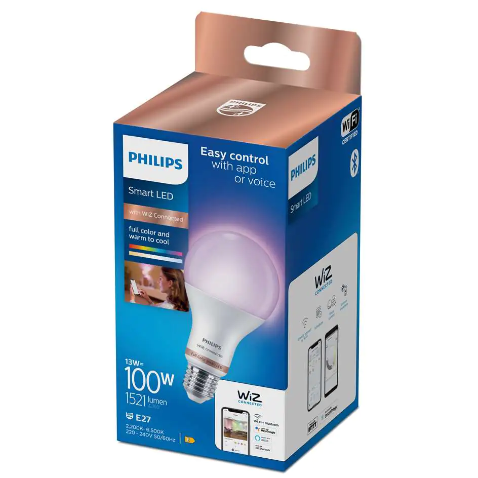 Philips Smart LED Leuchtmittel Tunable White & Color A67 E27 Birne 13 W Philips Smart LED Leuchtmittel Tunable White & Color A67 E27 Birne 13 W