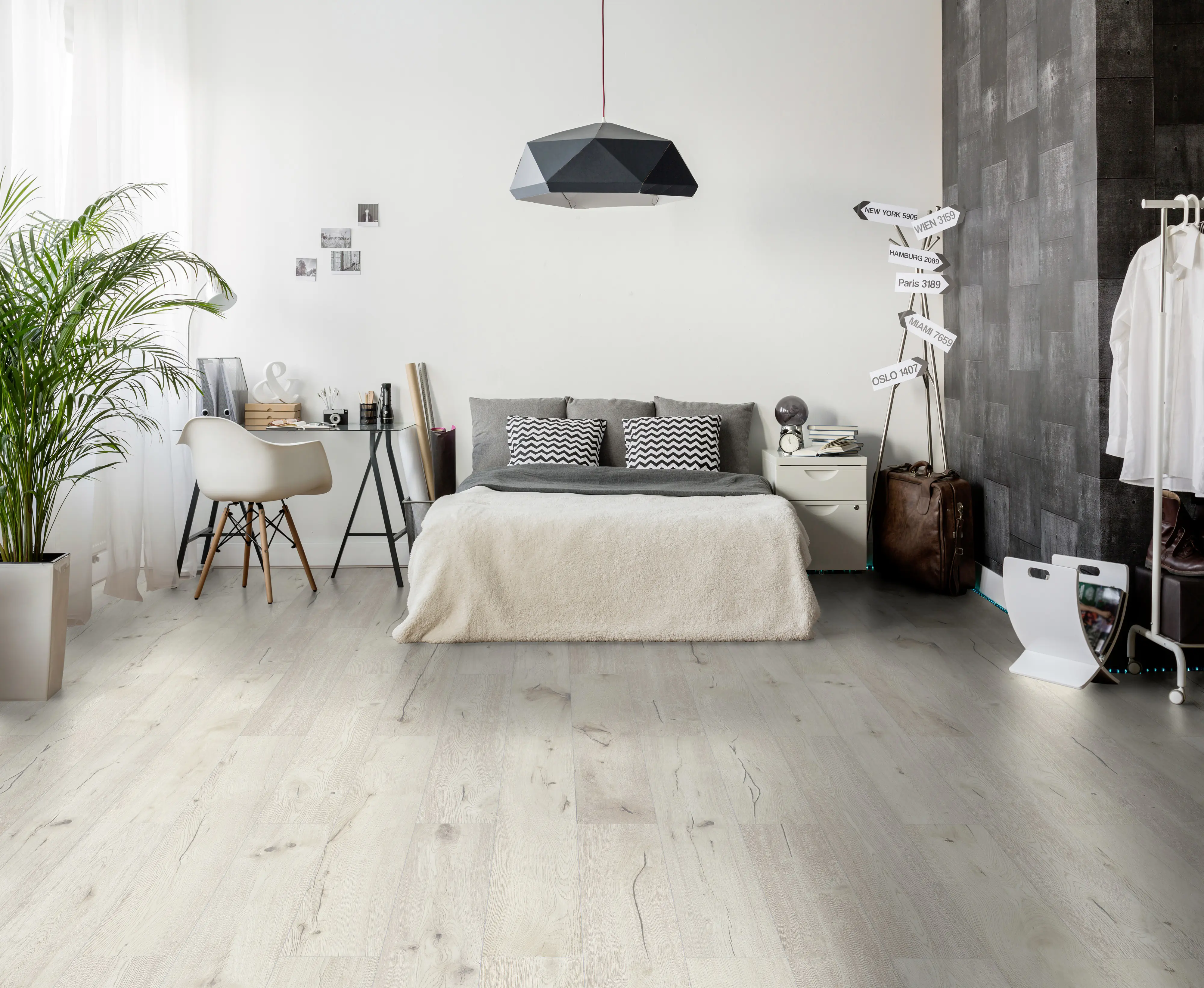 Classen Vinylboden GreenVinyl Eiche Creme Landhausdiele 129 x 17,3 cm 4 mm