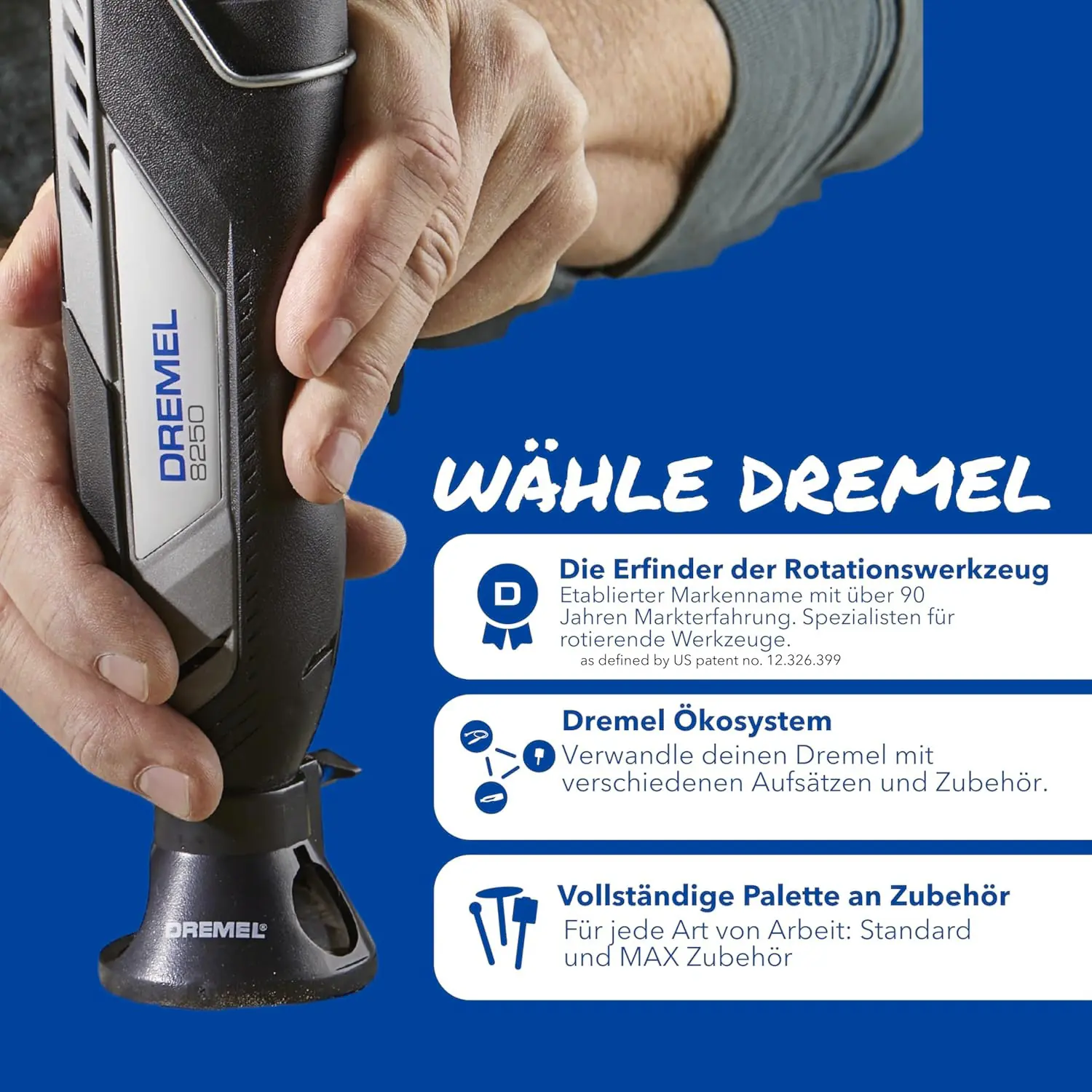 Dremel Akku-Multitool 8250-5/65 8250 Platinum+ 12V 2 Ah 65-teilig