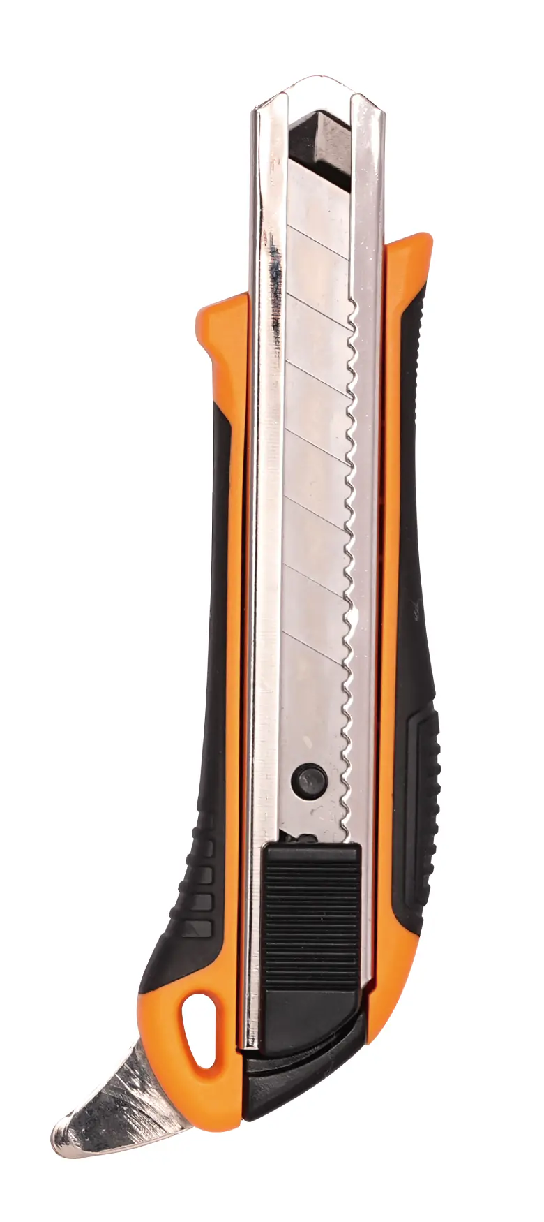 Primaster Cuttermesser 18 mm mit Auto-Lock und integriertem Dosenöffner