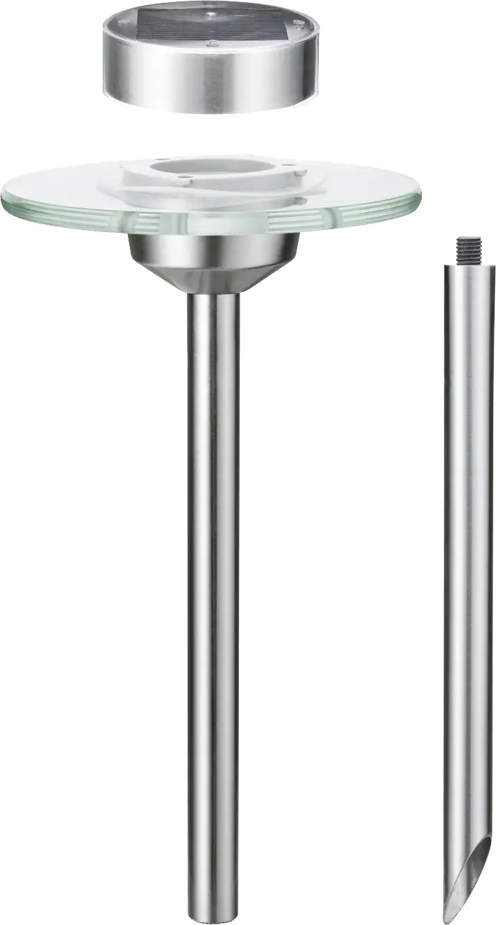 Paulmann Solarspieß Ufo edelstahl klar warmweiß Paulmann Solarspieß Ufo edelstahl klar warmweiß