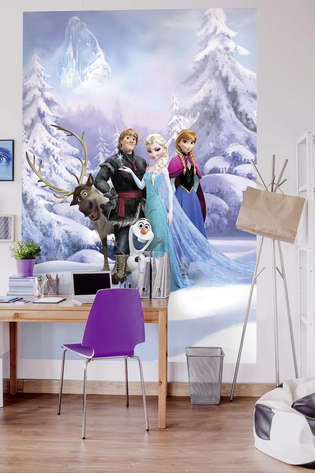 Komar Fototapete Frozen Winter Land 254 x 184 cm 