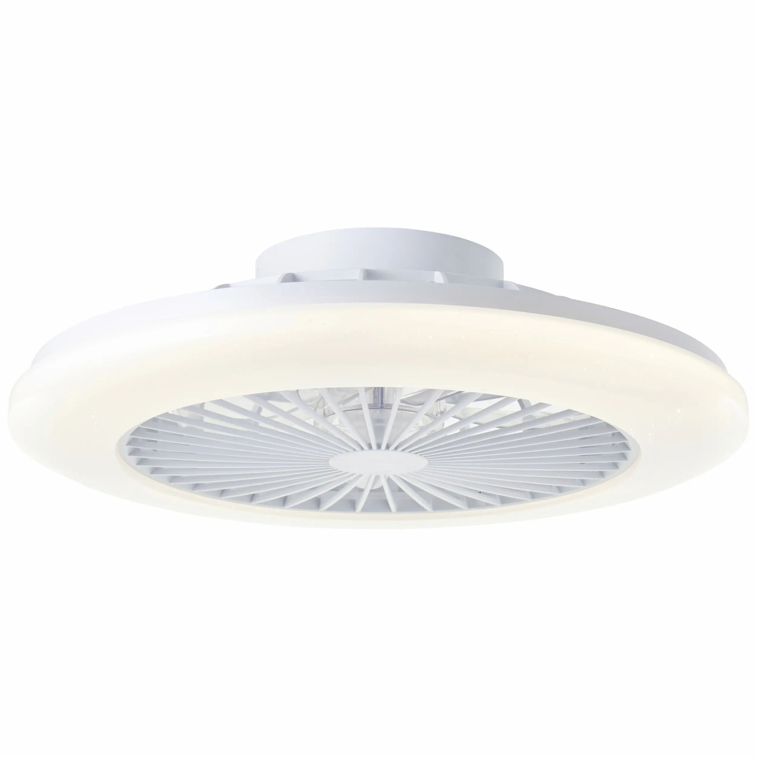 Brilliant LED Deckenleuchte mit Ventilator Salerno Ø 48,5 cm 40 W weiß Brilliant LED Deckenleuchte mit Ventilator Salerno Ø 48,5 cm 40 W weiß