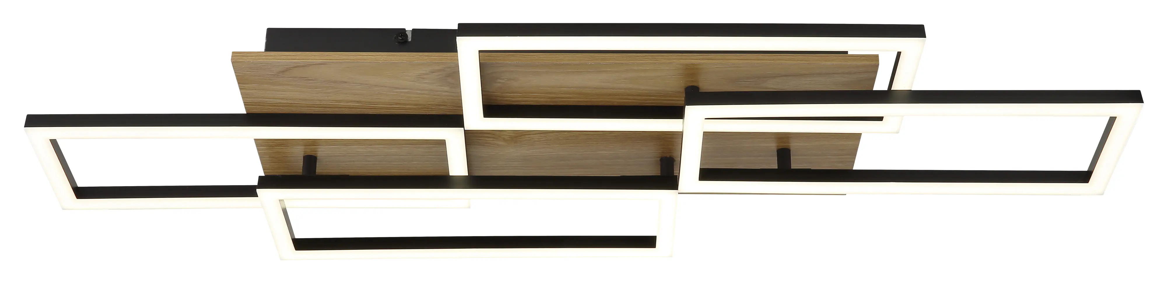 Globo Deckenleuchte Jeffry 87,5 x 32,5 cm schwarz CCT