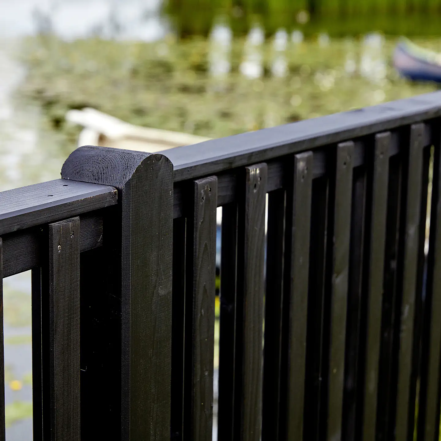 Plus Zaun Nagano 180 x 140 cm RAL 9005 Schwarz