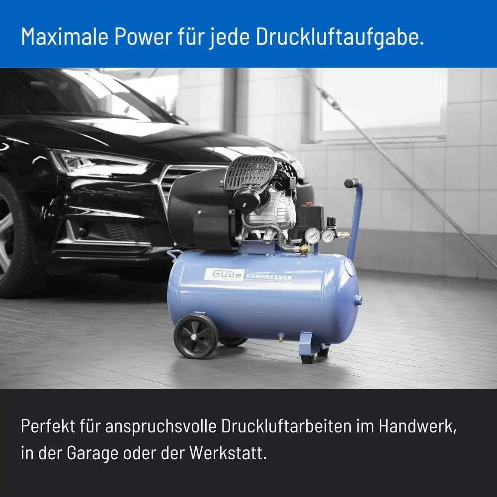 Güde Kompressor 405/10/50 10 bar 50 l 320 l/min 2,2 KW