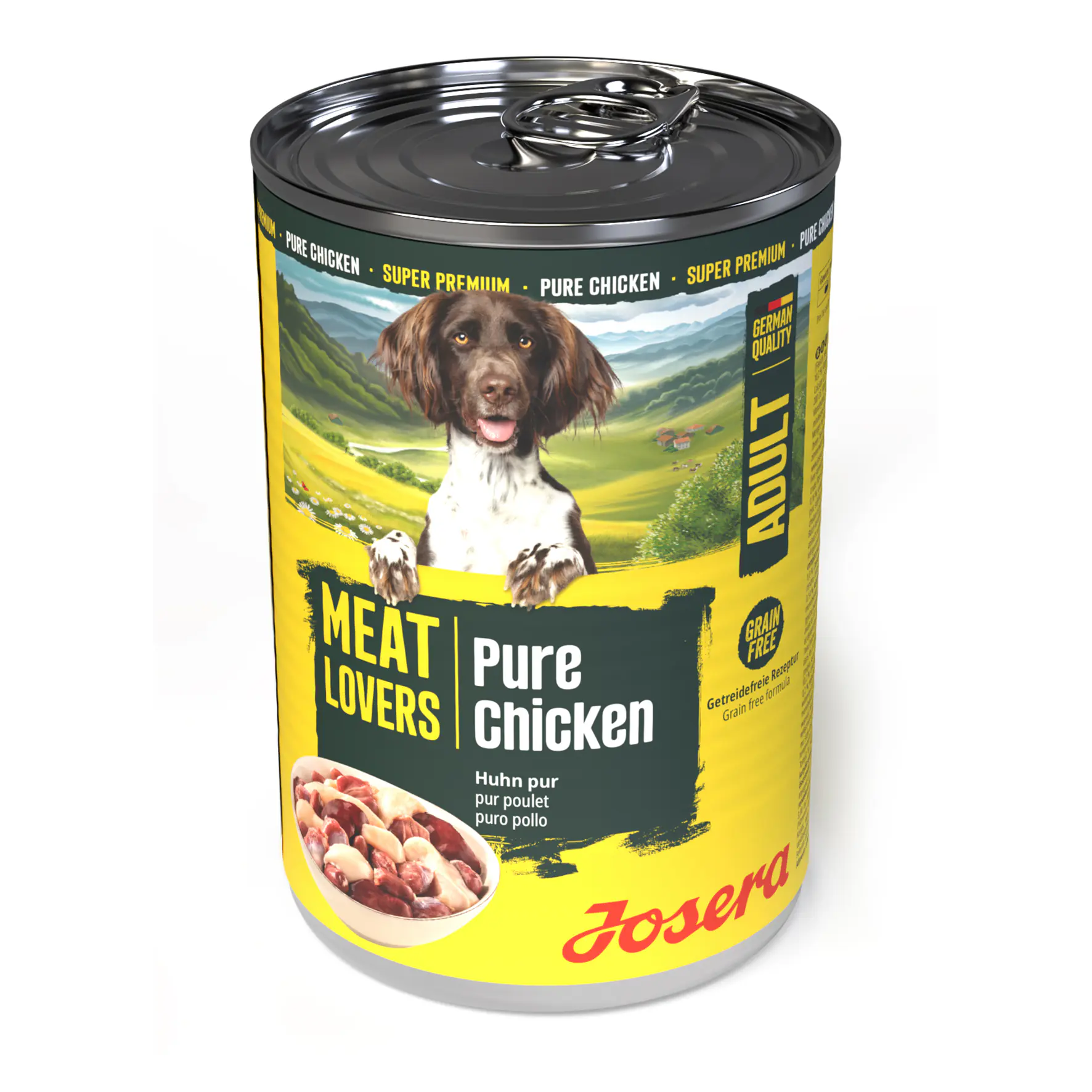 Josera Meatlovers Hundenassfutter Adult 400 g Huhn