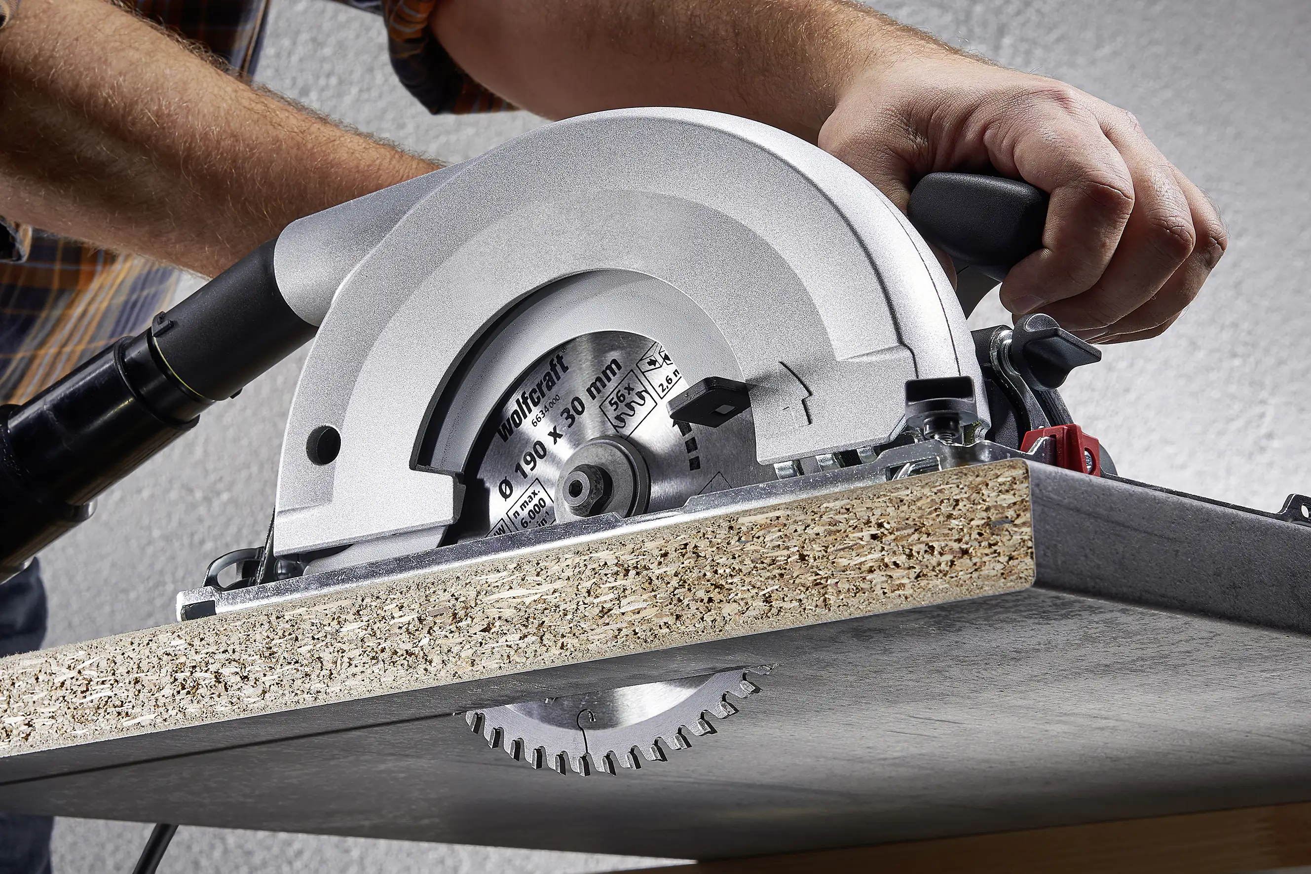 Wolfcraft Kreissägeblatt 190 x 30 mm 56 Zähne Hartmetall