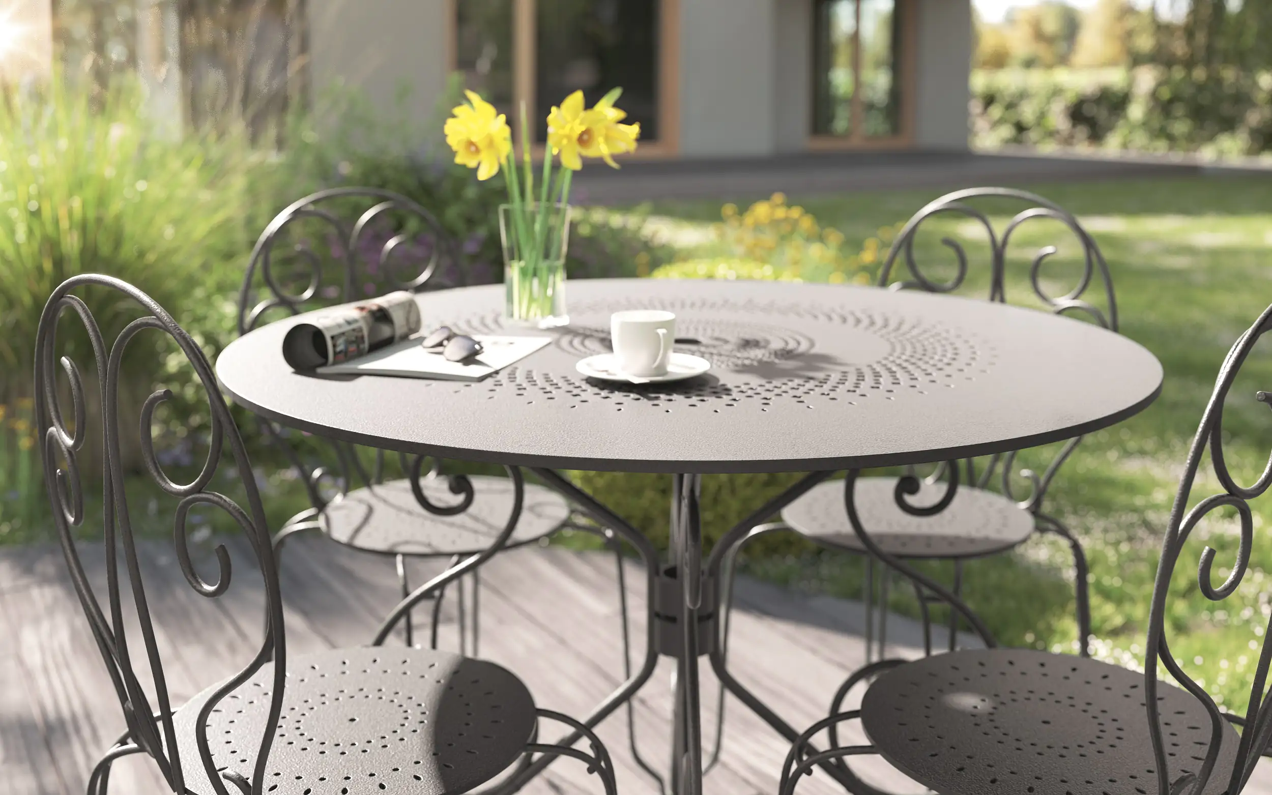 Alpina Metallschutz-Lack Hammerschlag 2,5 L silber Alpina Metallschutz-Lack Hammerschlag 2,5 L silber