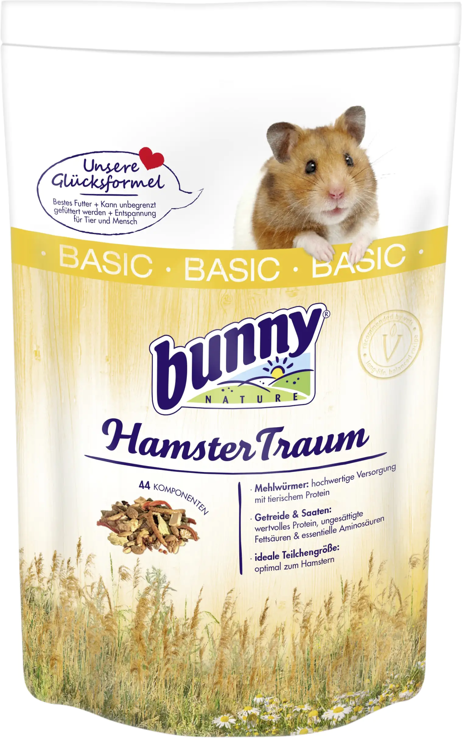 bunny HamsterTraum BASIC 600g für Hamster