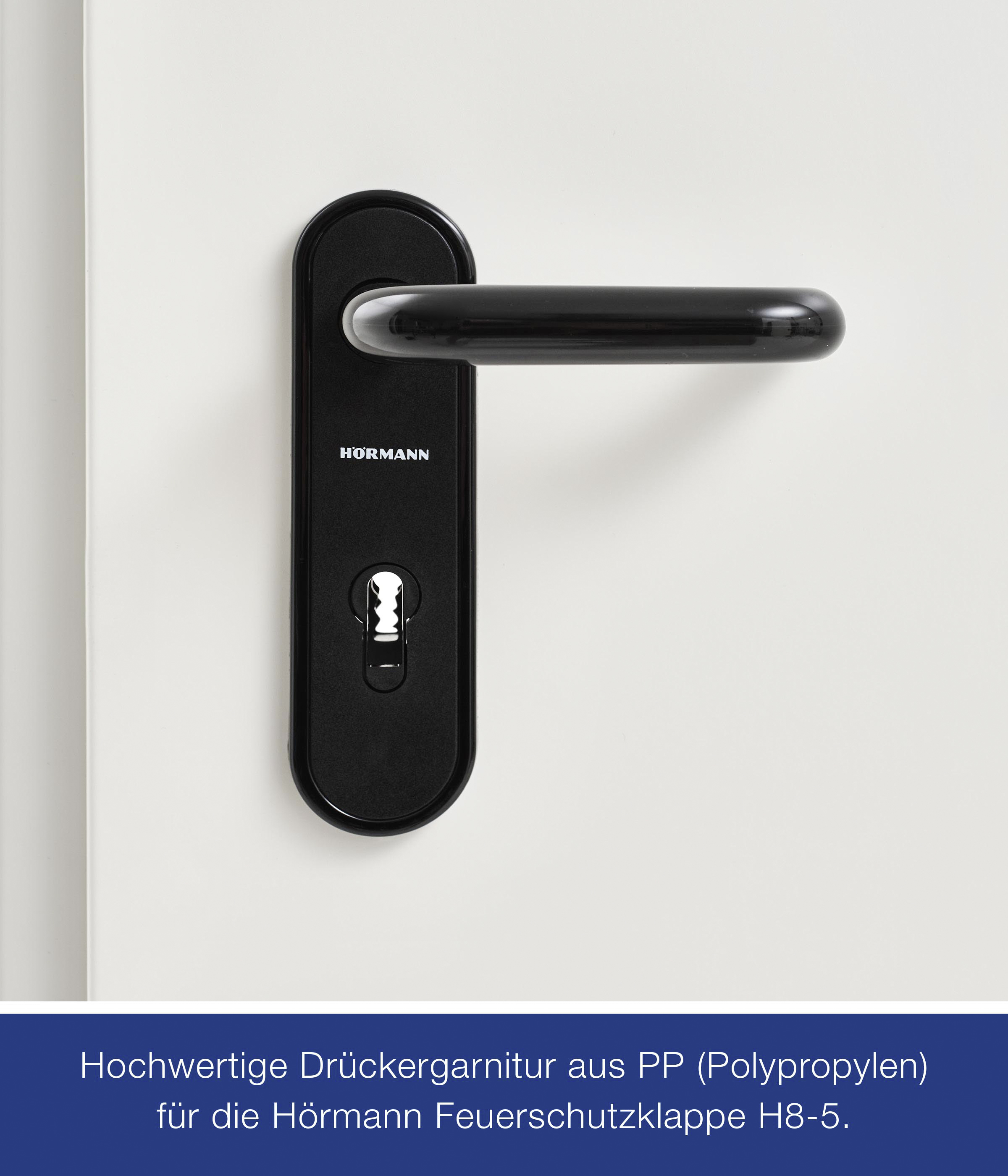 Hörmann Brandschutzklappe T30-H8-5 verzinkt 75 x 87,5 cm Links/Rechts