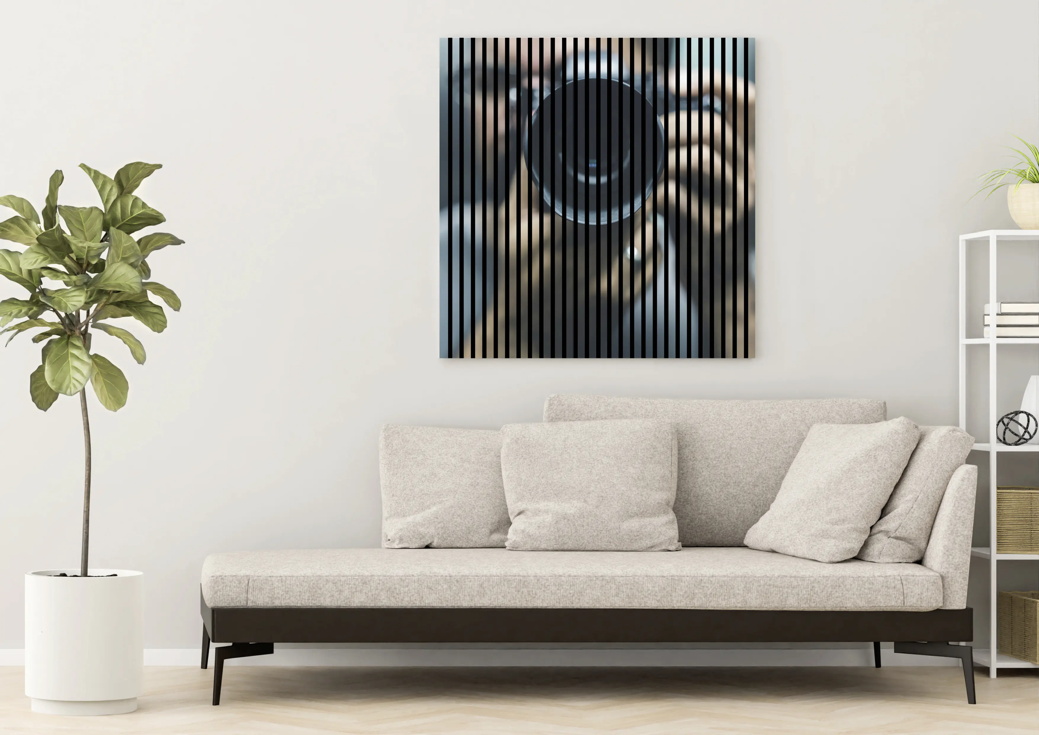 Neuhofer Akustikpaneele Shoot 119,5 x 113,3 x 1,9 cm