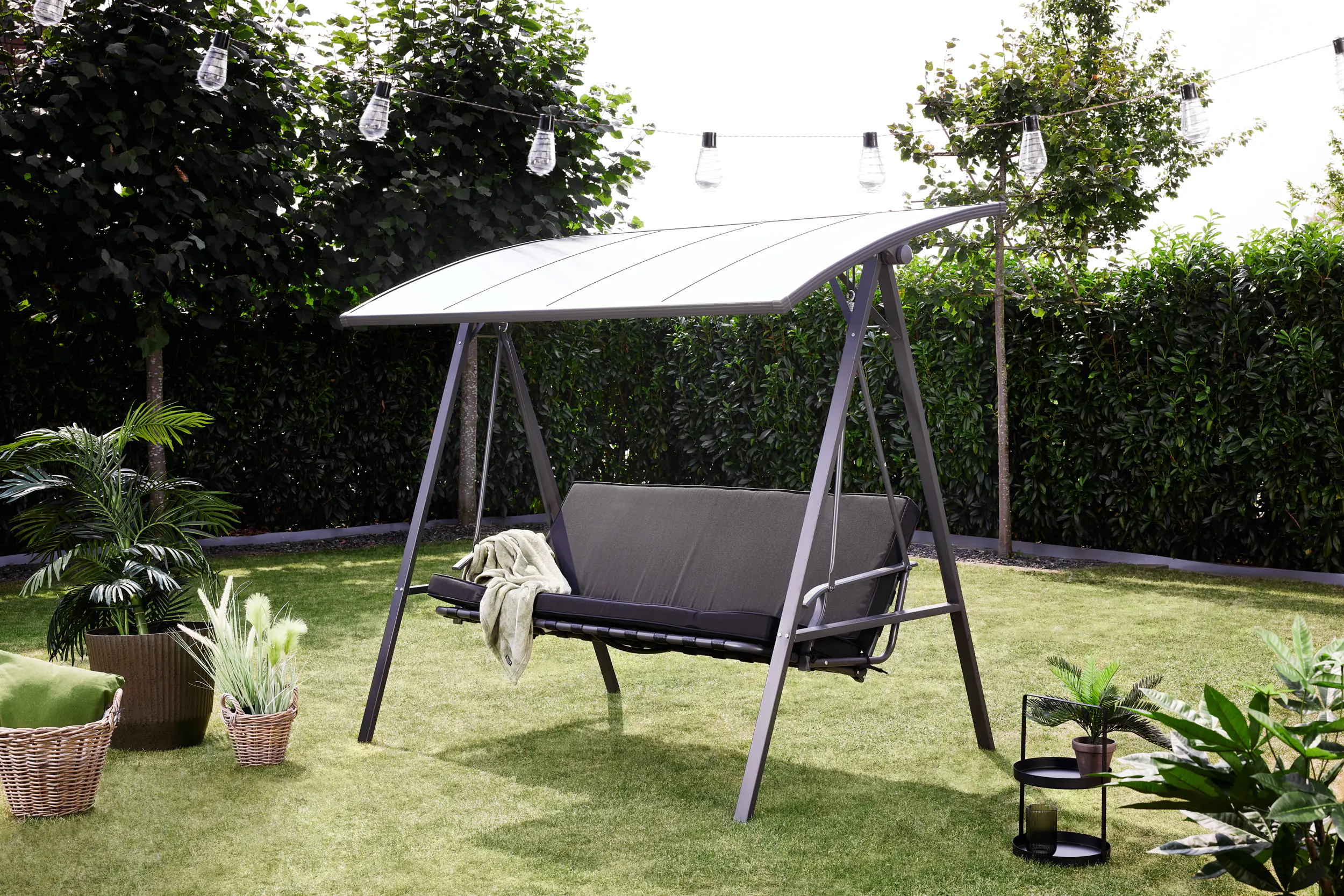 Primaster Hollywoodschaukel Madeira Stahl 
