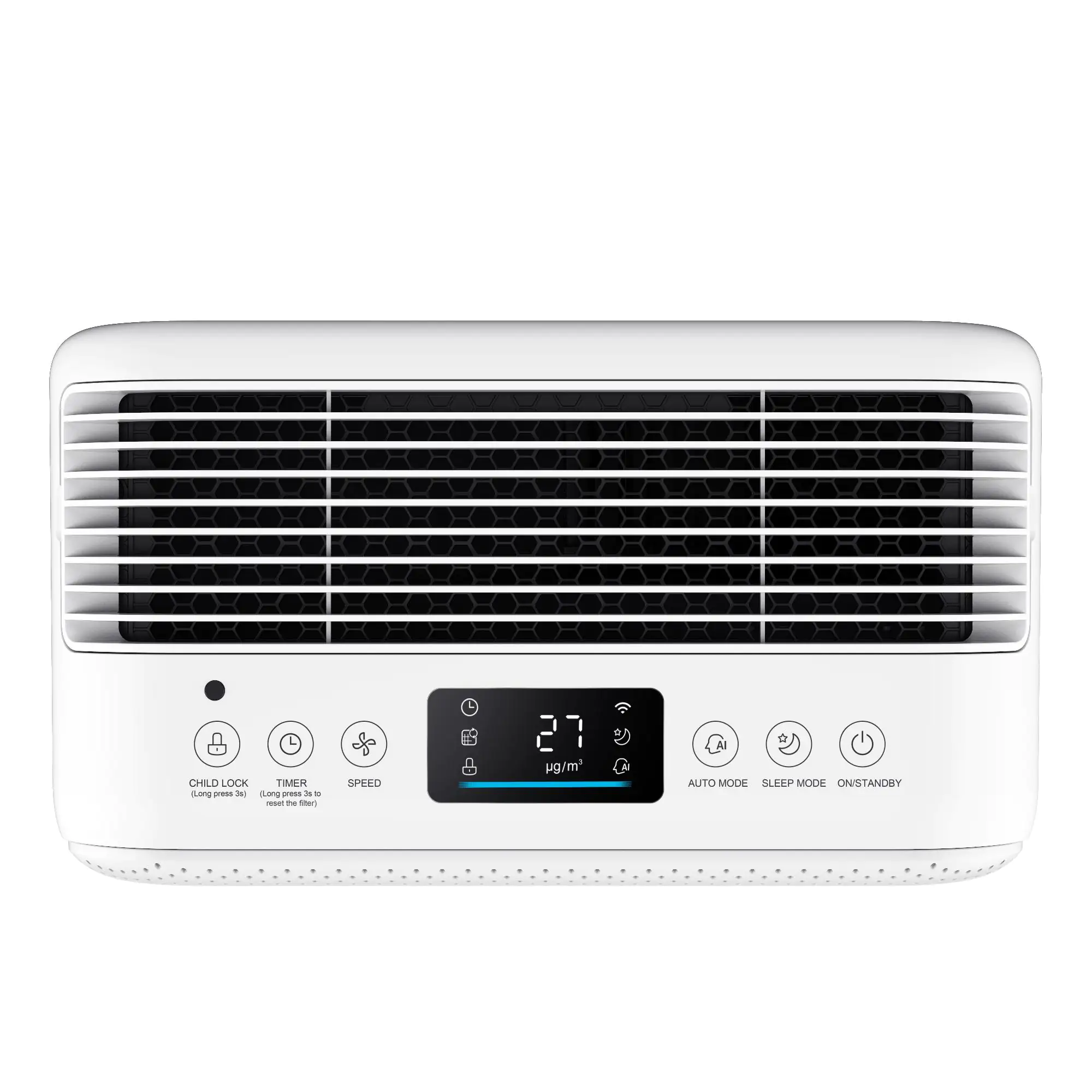 Midea Luftreiniger MP 3.360 5-Schichten-Filter True Hepa 13 Midea Luftreiniger MP 3.360 5-Schichten-Filter True Hepa 13