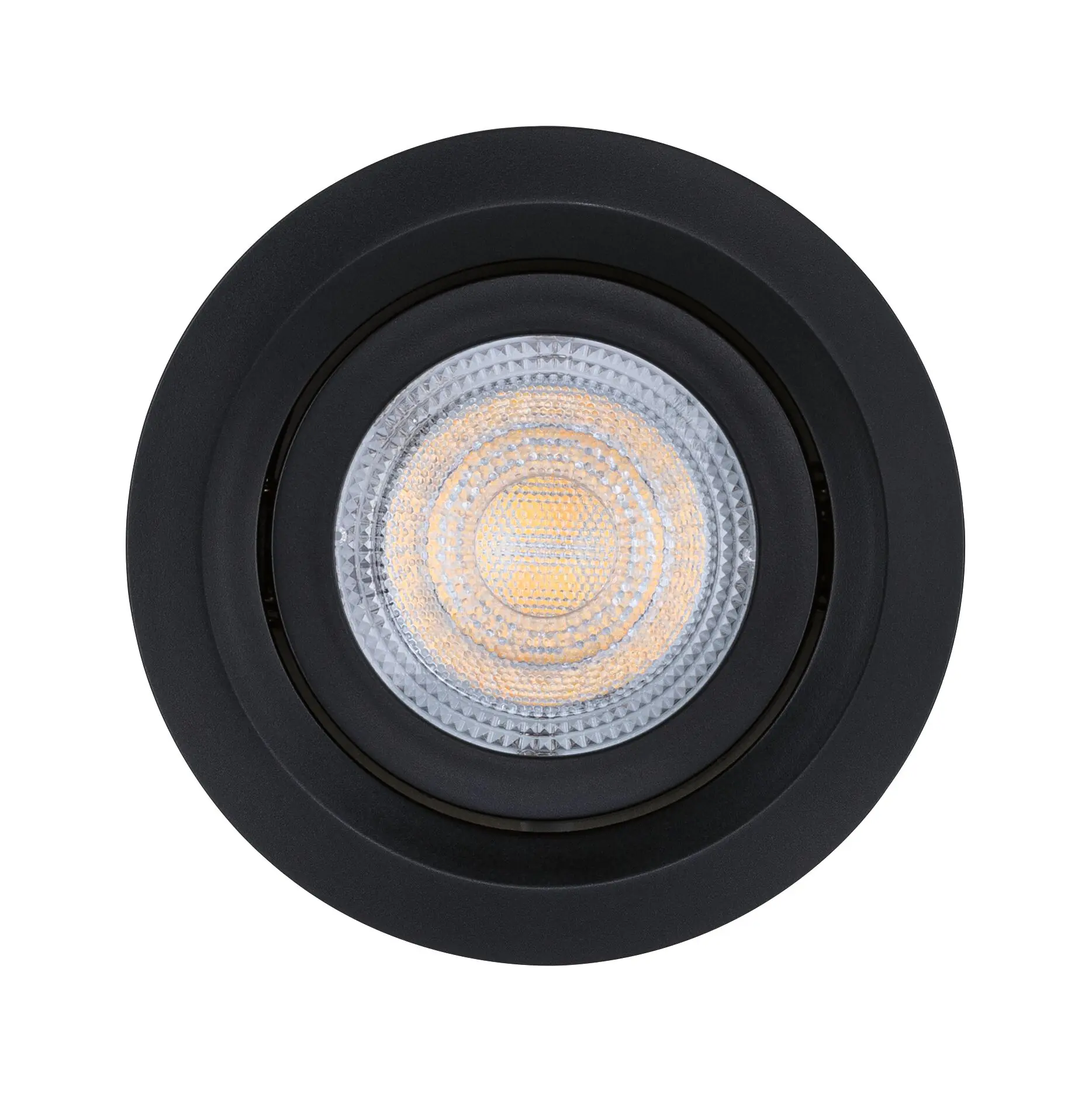 Paulmann LED-Einbauleuchte Fixed 3er Set 585 lm Ø 8,2 cm warmweiß schwarz