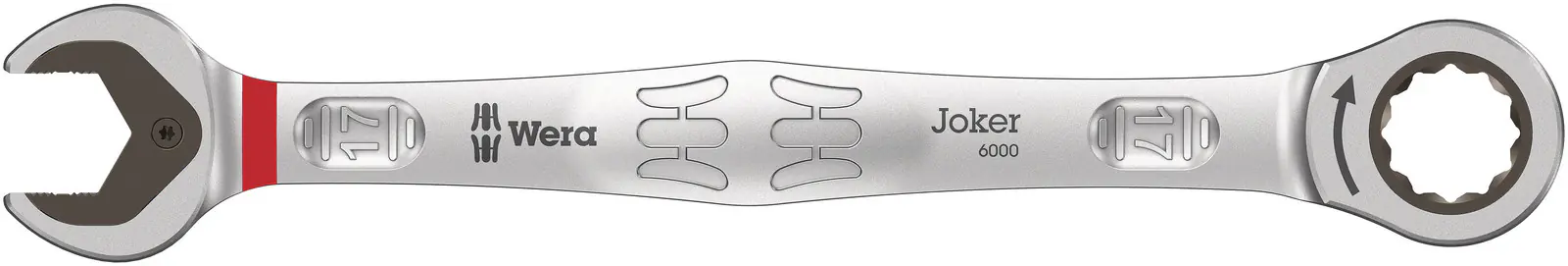 Wera Ring-Ratschen-Maulschlüssel 6000 Joker 17 mm