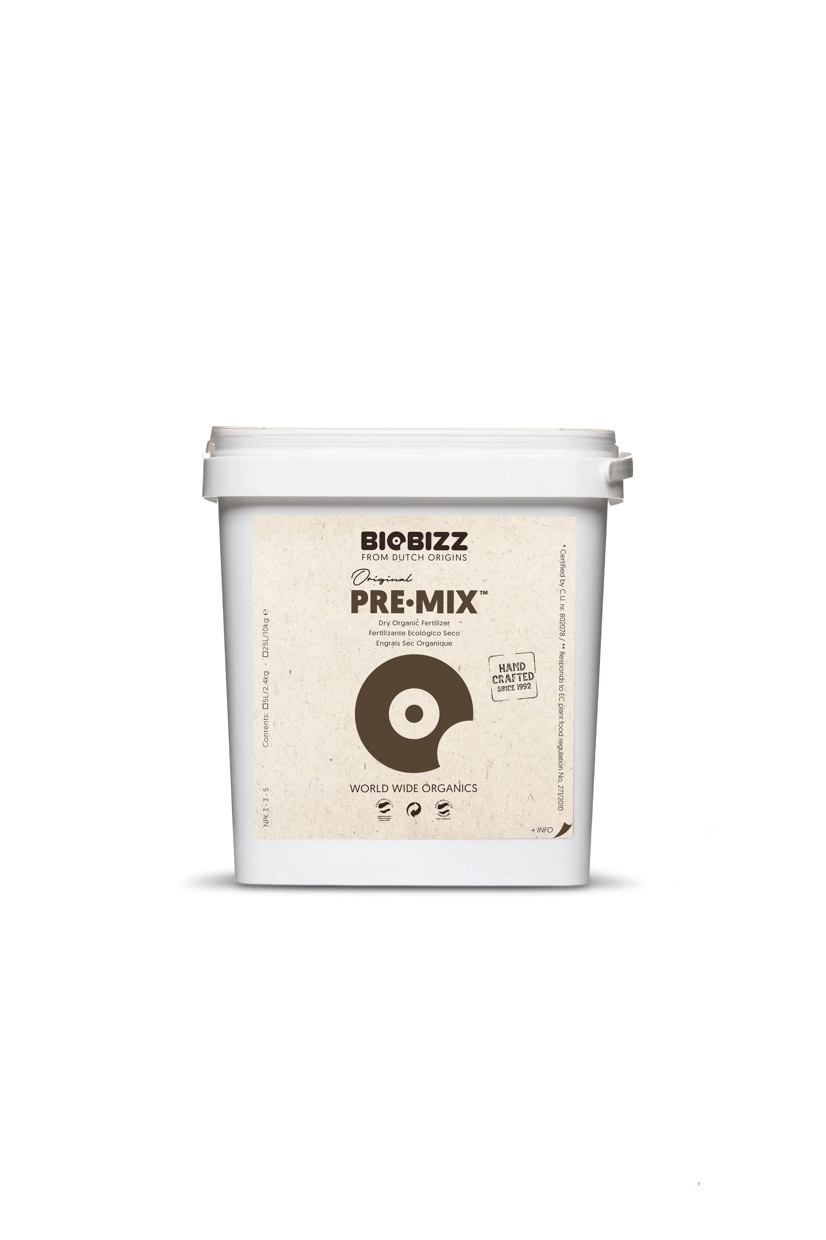 BioBizz Trockendünger Pre-Mix 5 l BioBizz Trockendünger Pre-Mix 5 l