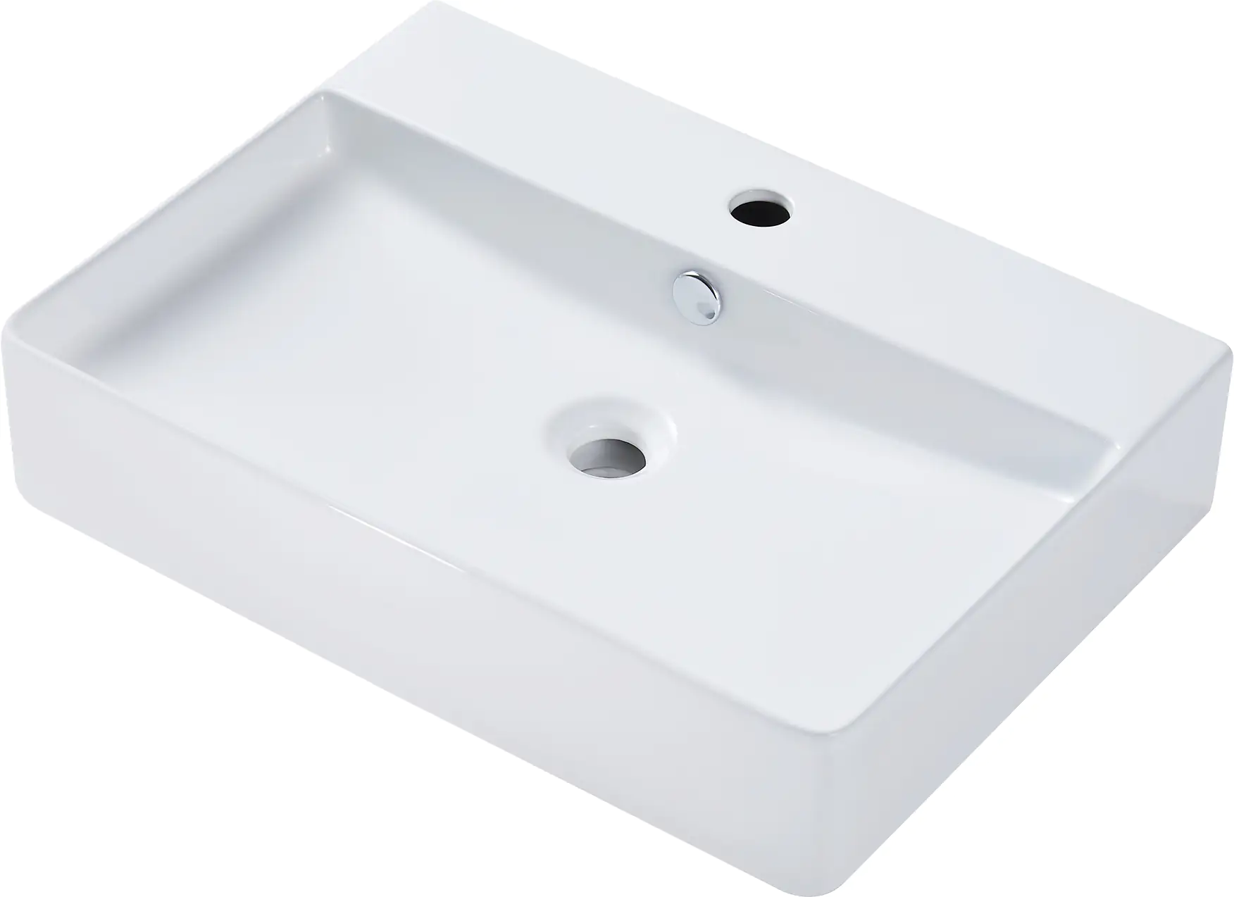 Primaster Keramikwaschbecken 59,5 cm Prag weiß