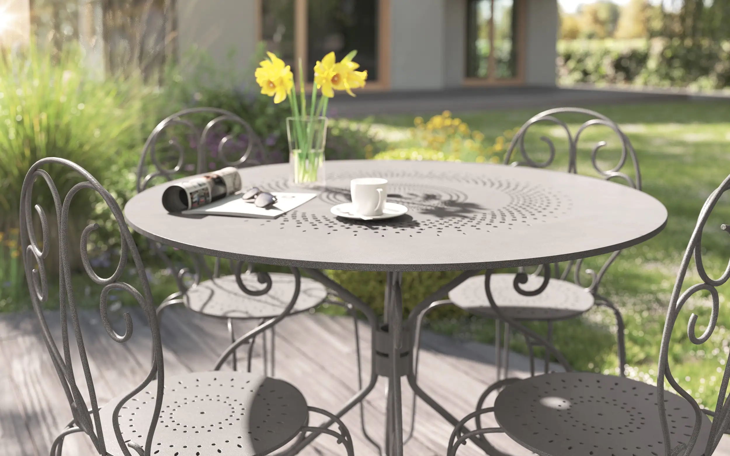 Alpina Metallschutz-Lack Eisenglimmer 750 ml silber Alpina Metallschutz-Lack Eisenglimmer 750 ml silber