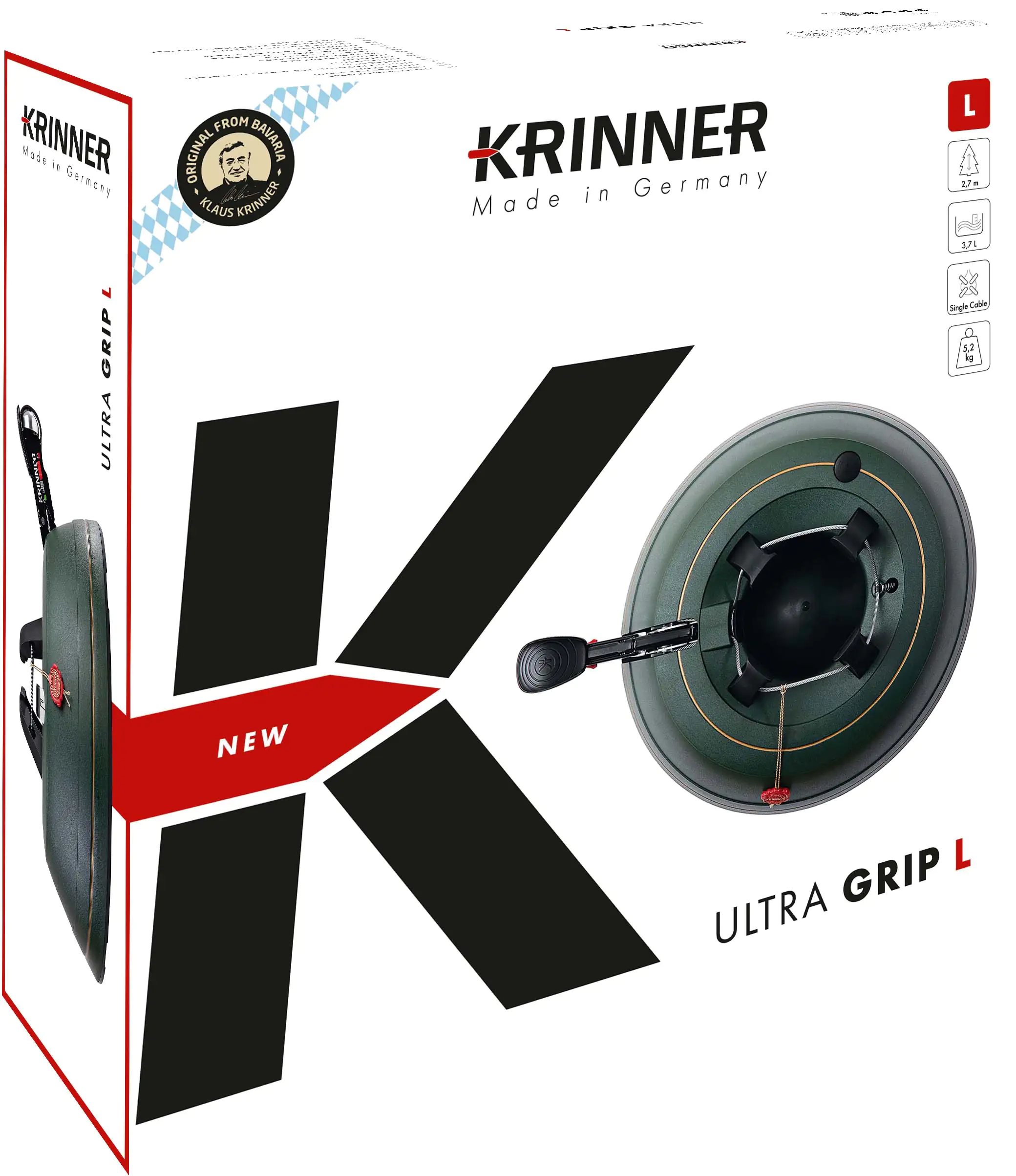 Krinner Christbaumständer Ultra Grip L Stamm Ø: bis 12 cm Krinner Christbaumständer Ultra Grip L Stamm Ø: bis 12 cm